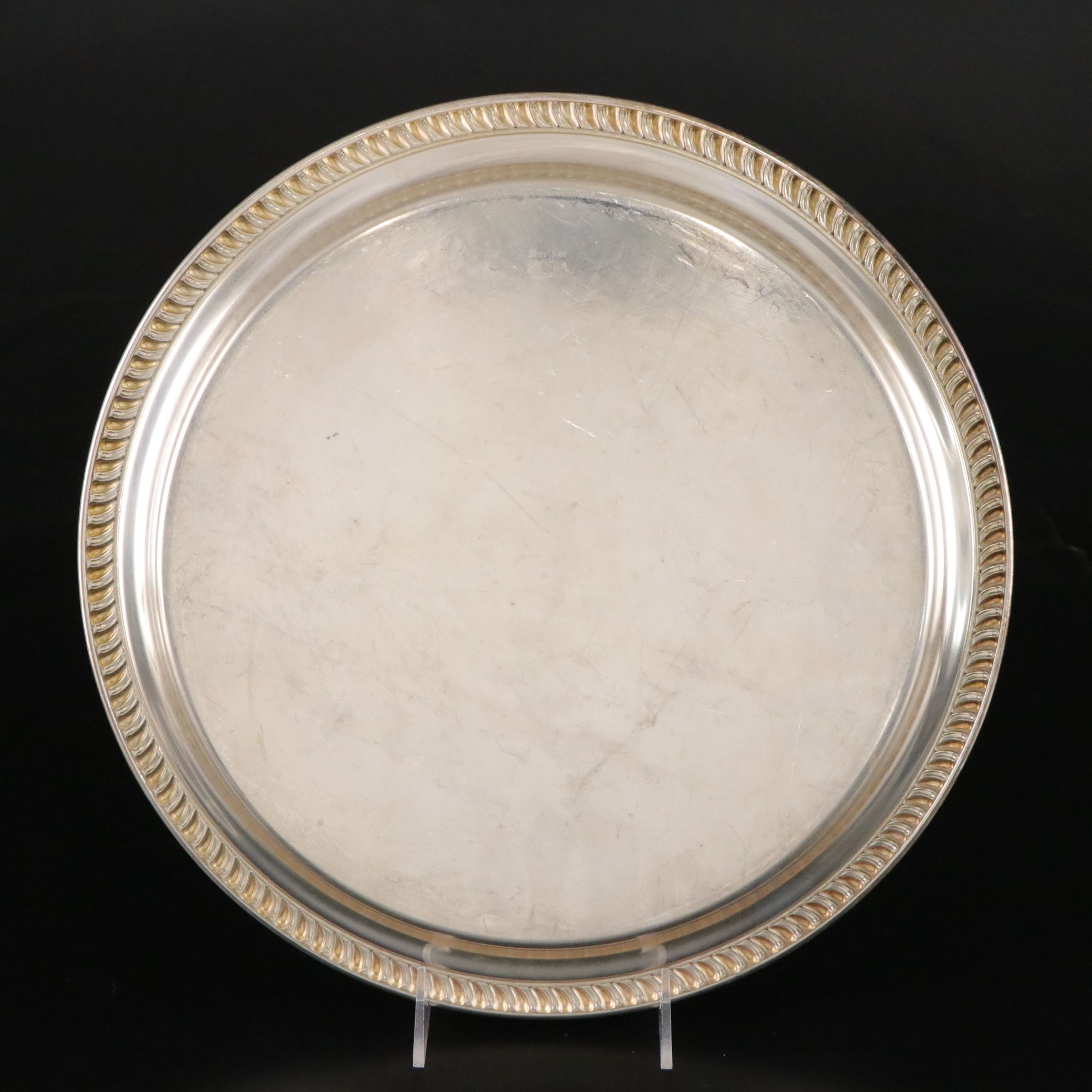 Silver Plate Serving Trays and Candelabra