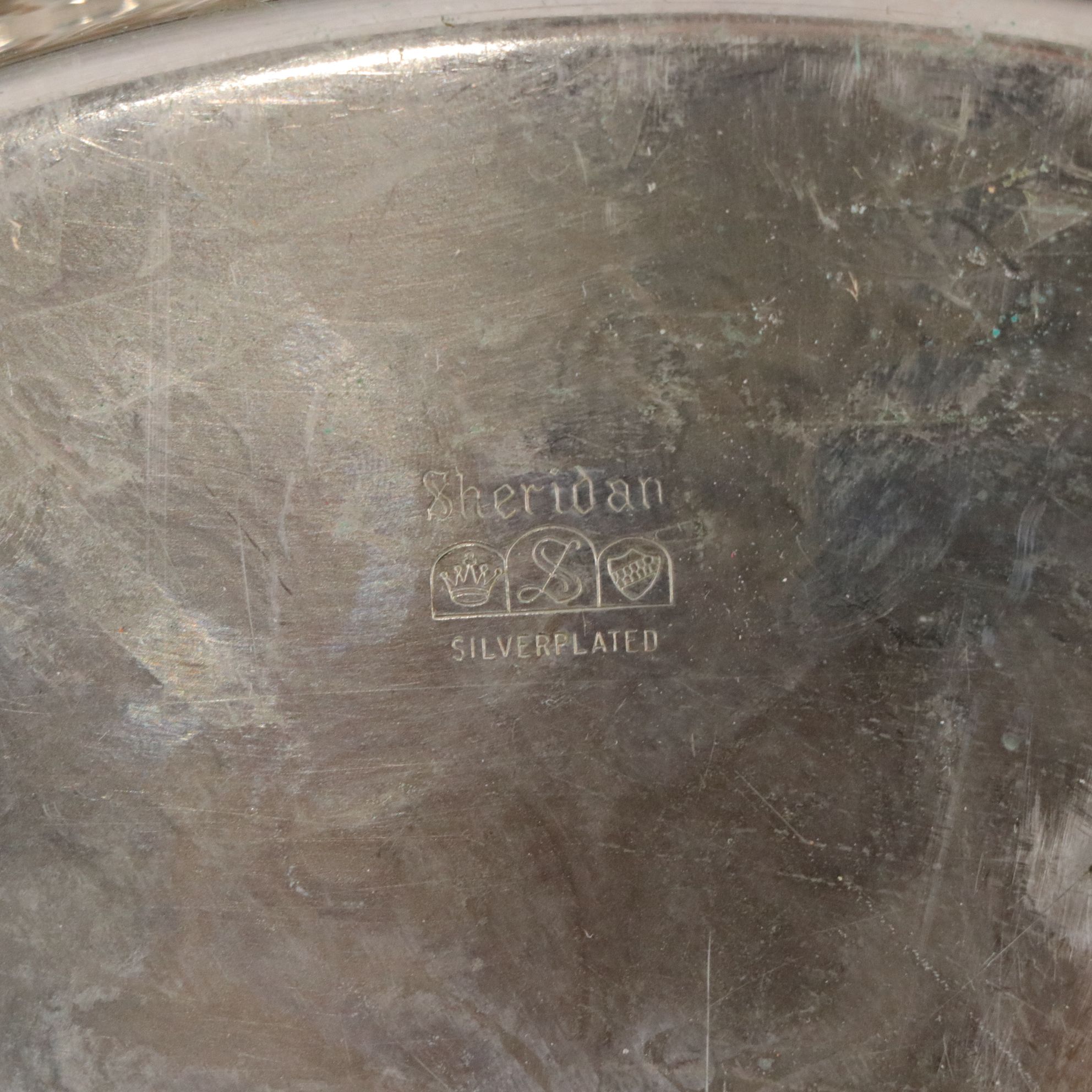 Silver Plate Serving Trays and Candelabra