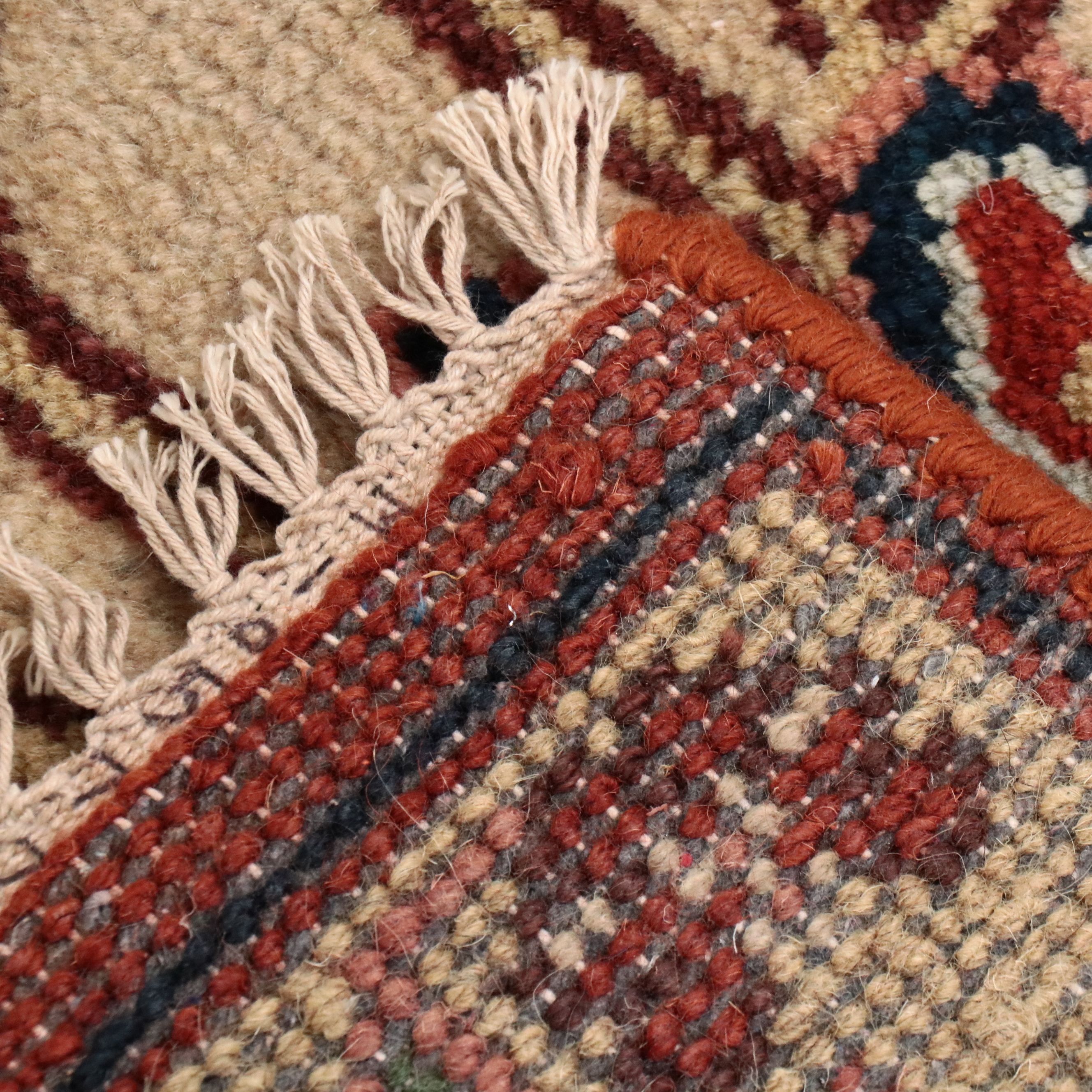 8' x 10'1 Hand-Knotted Persian Heriz Area Rug