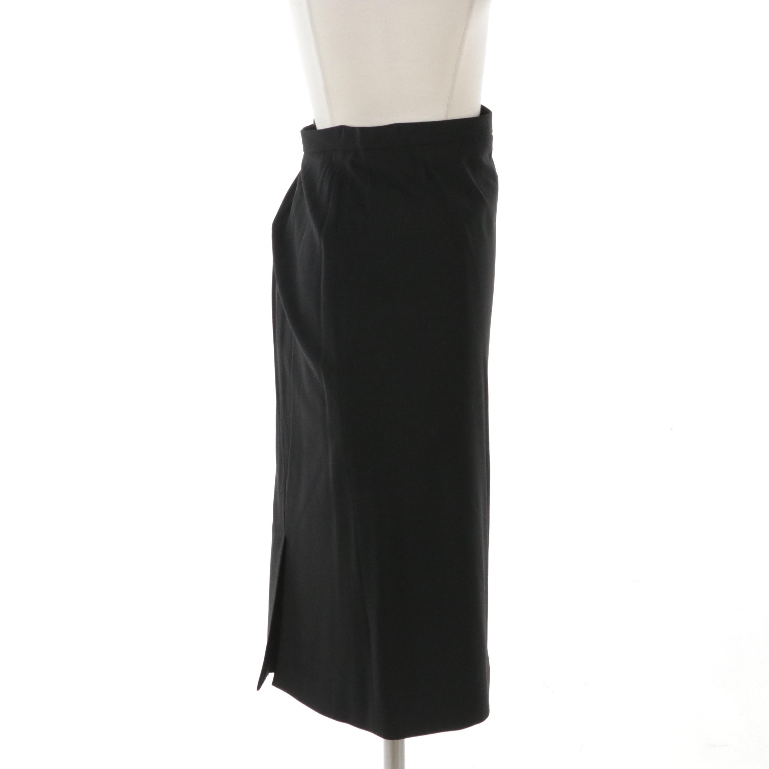 Piazza Sempione for Barneys New York Black Skirt