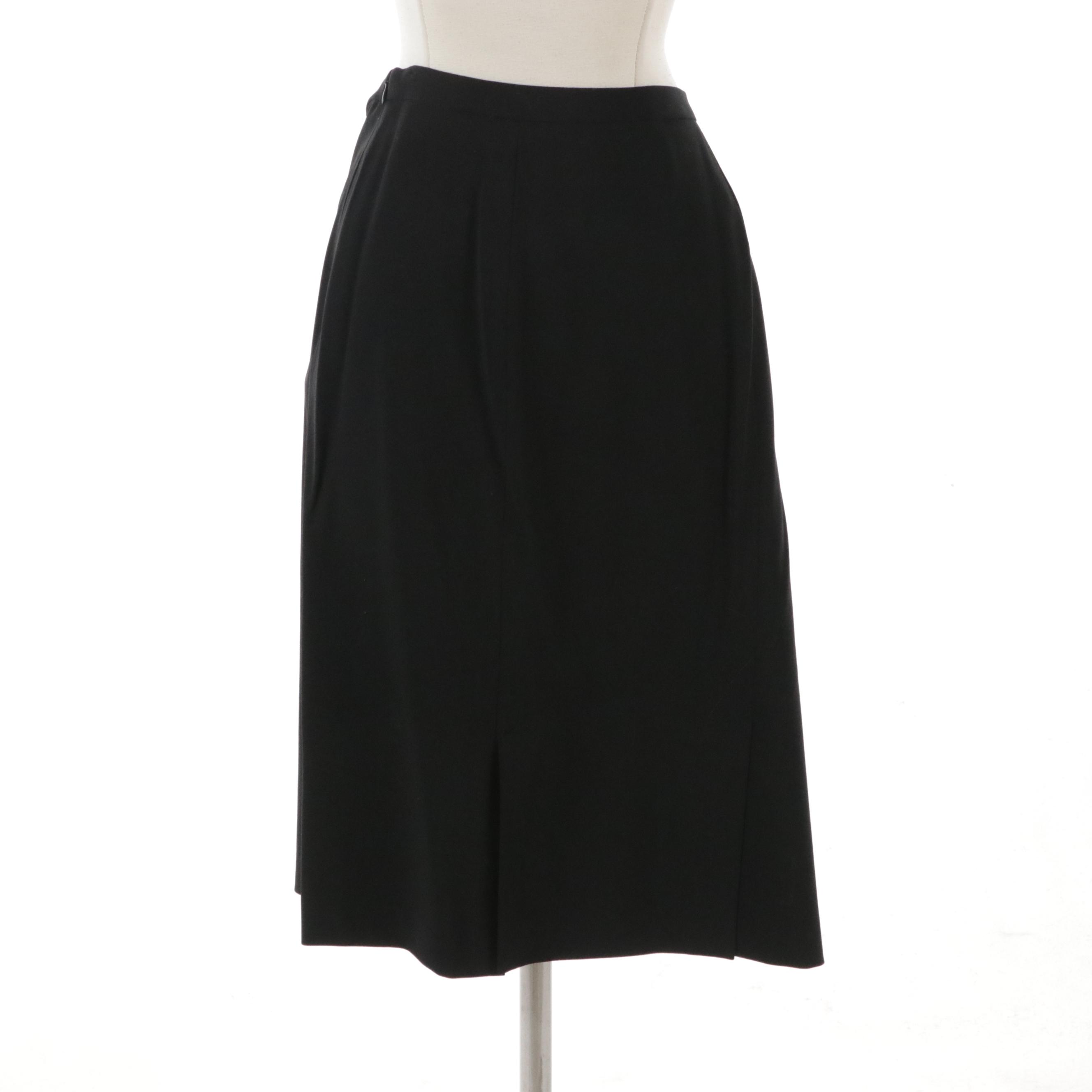 Piazza Sempione for Barneys New York Black Skirt