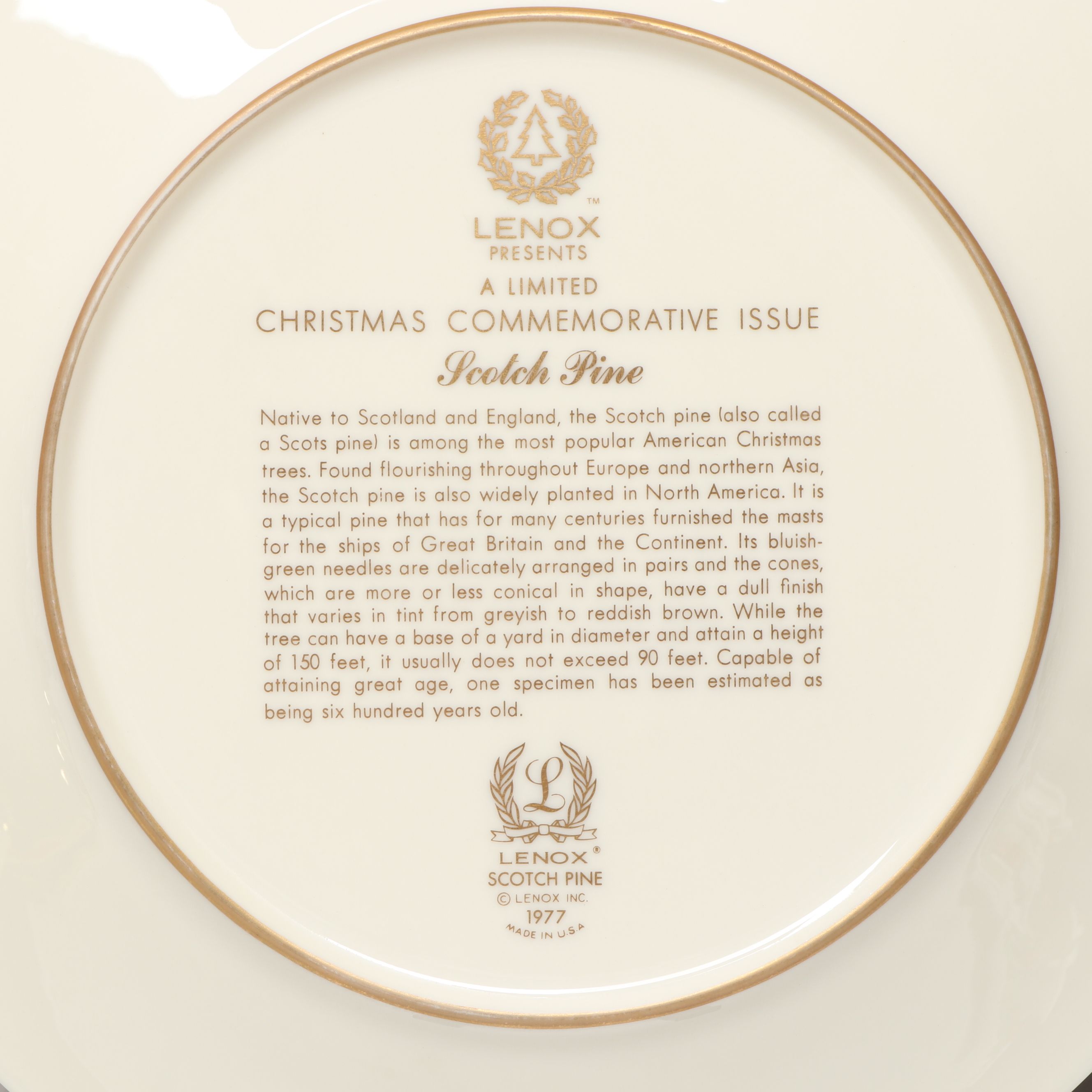 Lenox "Scotch Pine" Plate, Tree Candy Dish, and More Vintage Christmas Décor