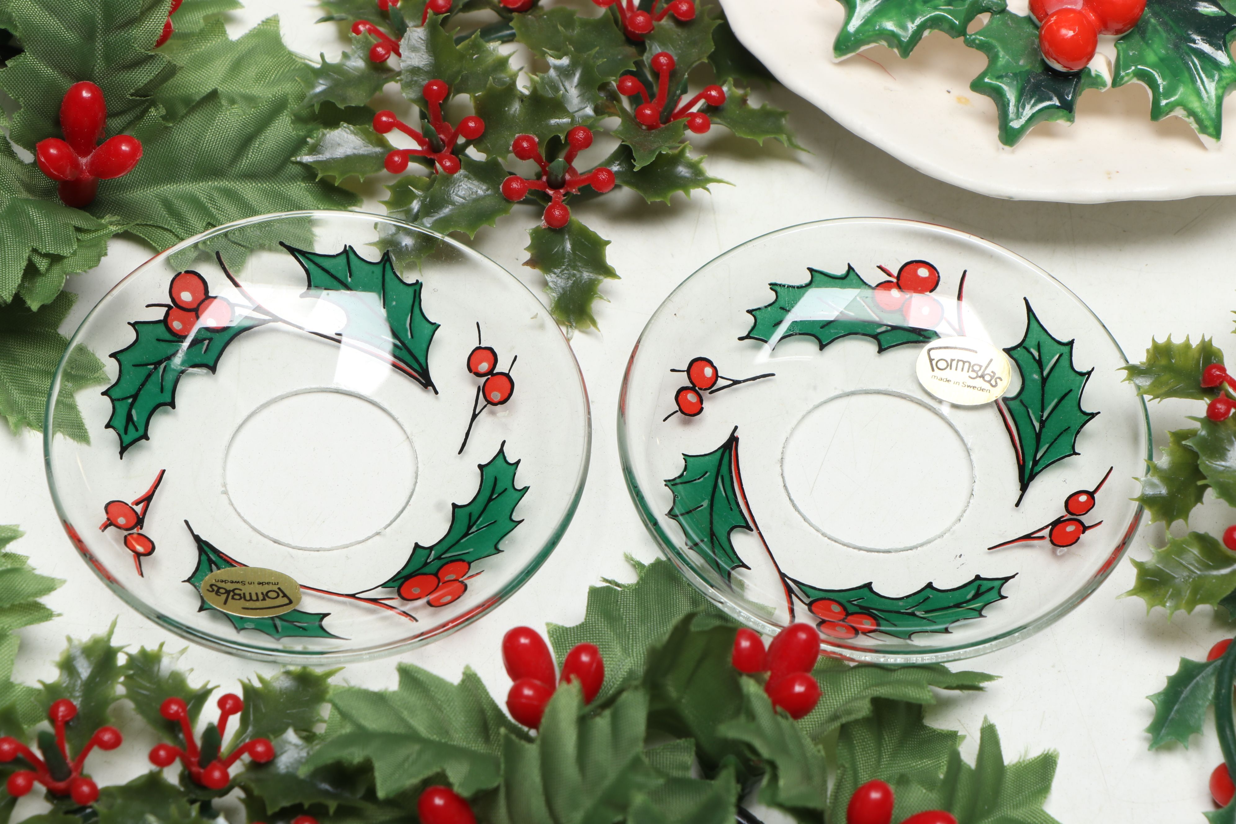 Lenox "Scotch Pine" Plate, Tree Candy Dish, and More Vintage Christmas Décor