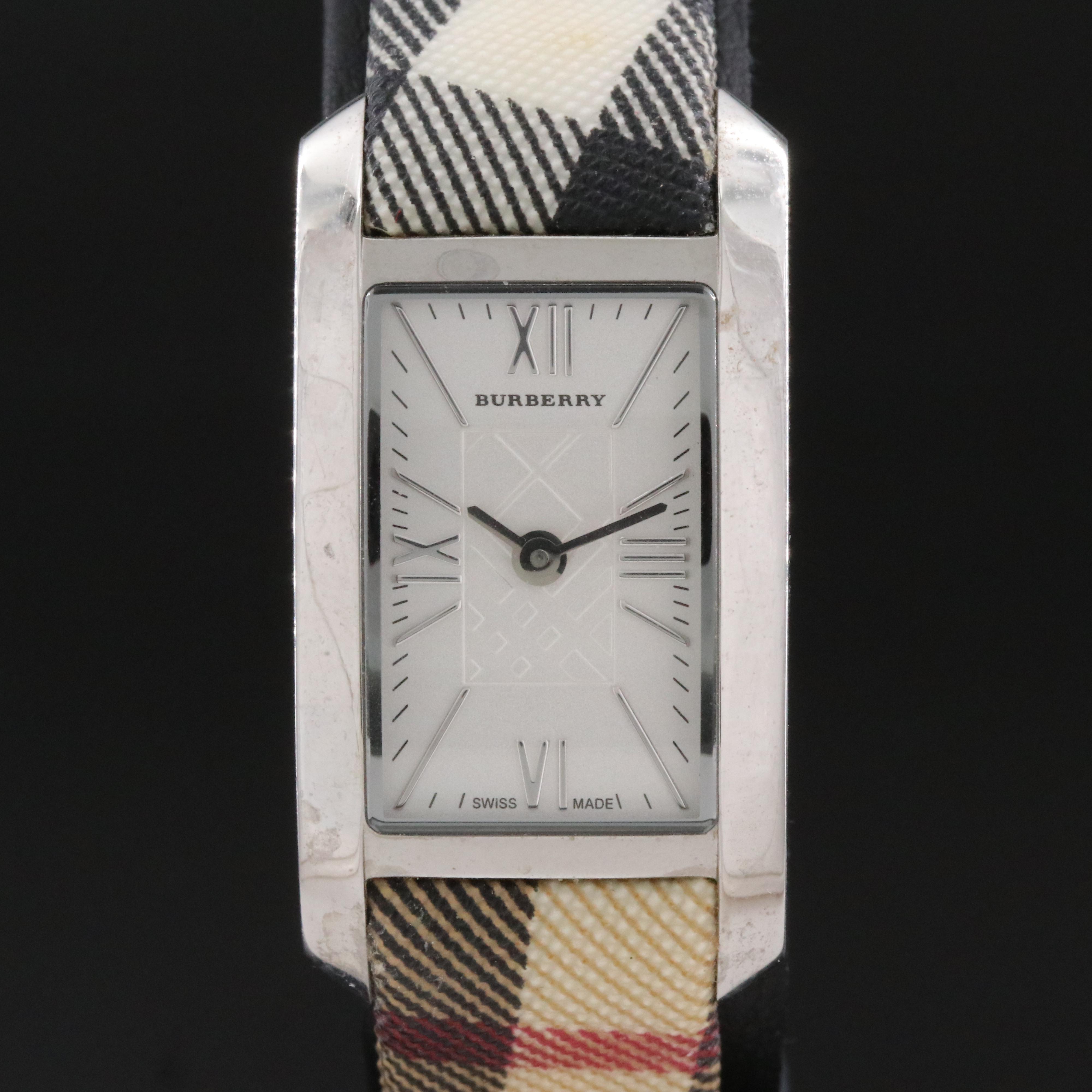 Burberry Heritage Check Swiss Quartz Watch BU1062