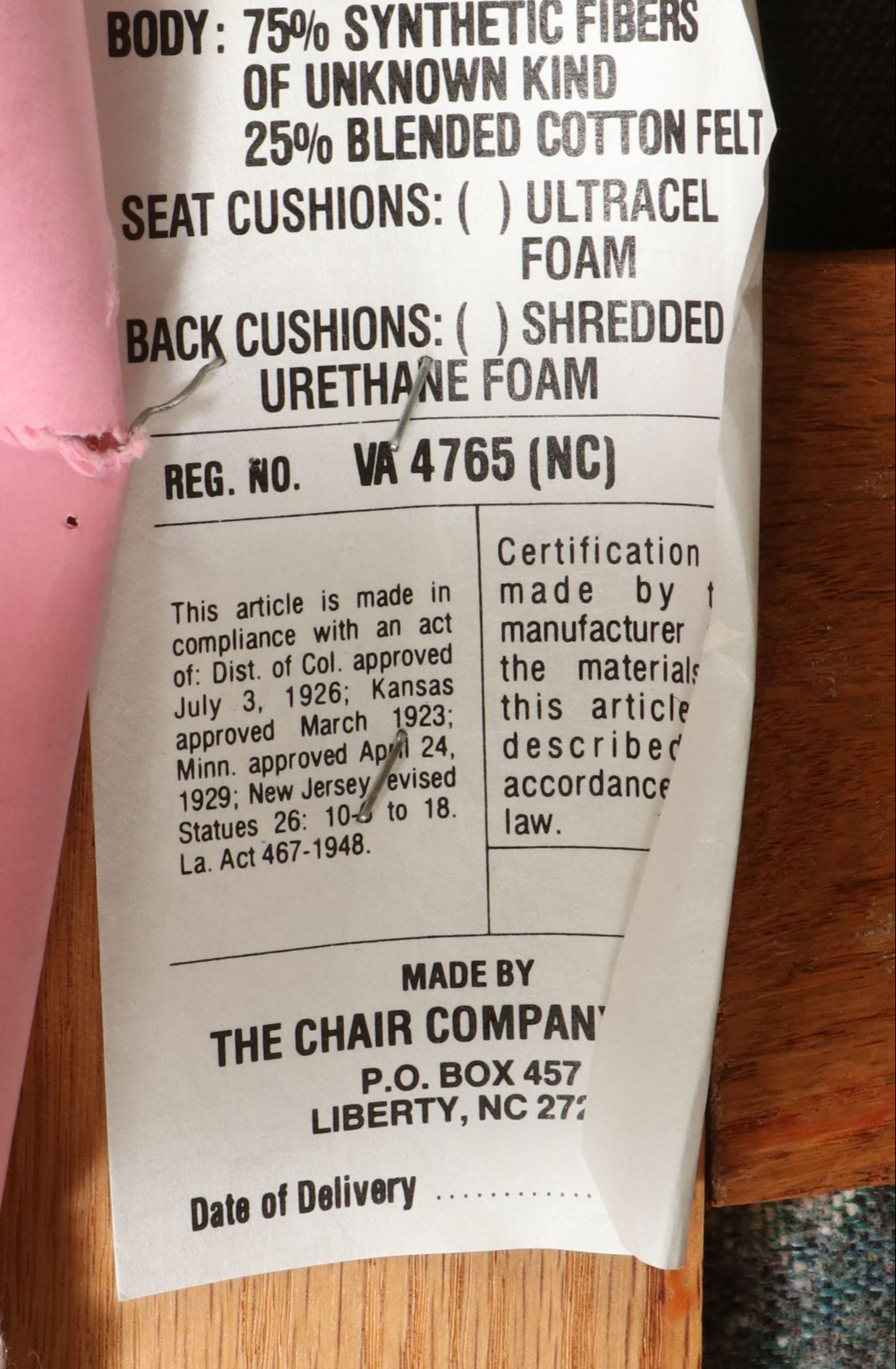 Millers Furniture Victorian Style Oak Loveseat Glider