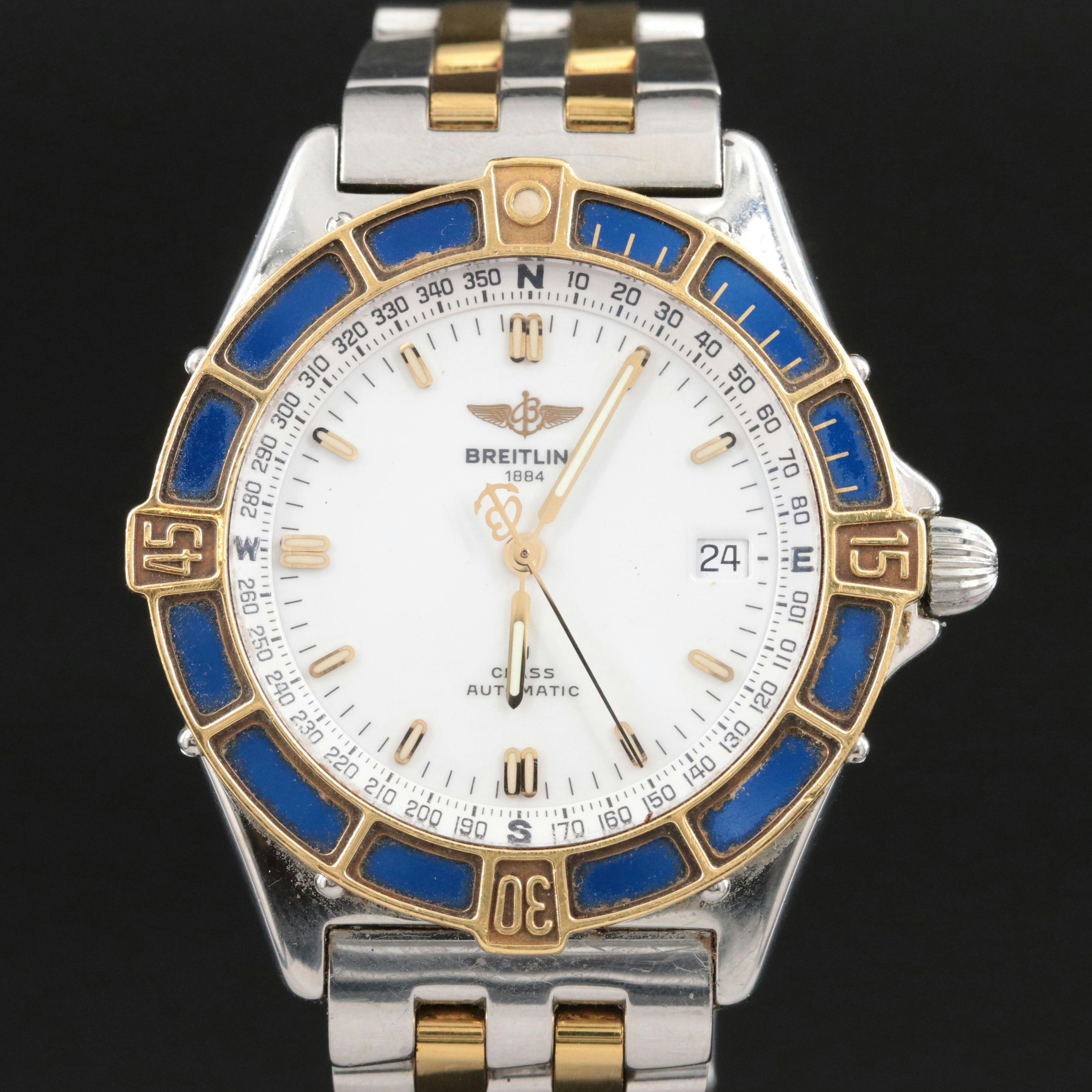 Breitling J-Class 18K & Steel Automatic Watch