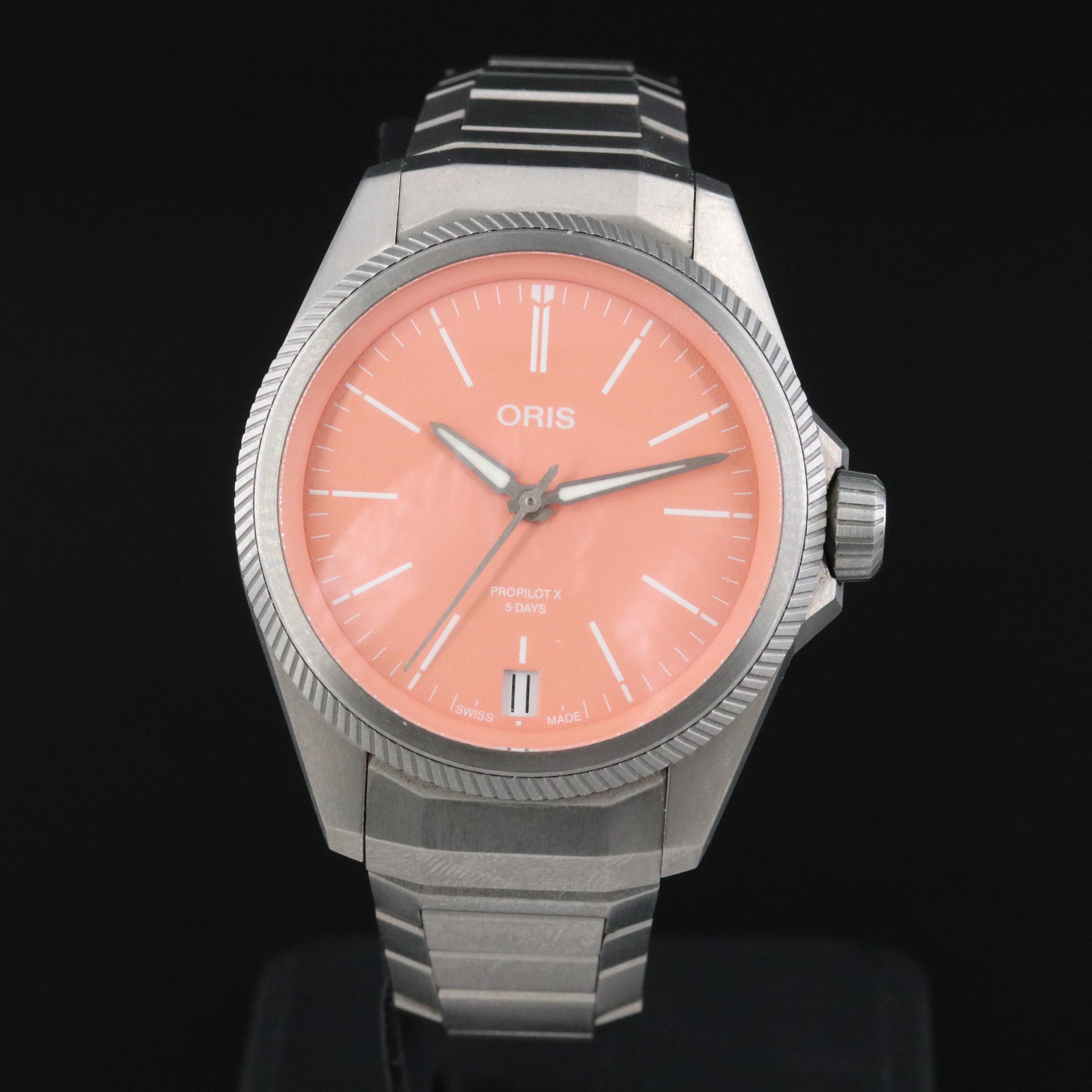 Oris Propilot X Titanium Date 5 Days Automatic Watch