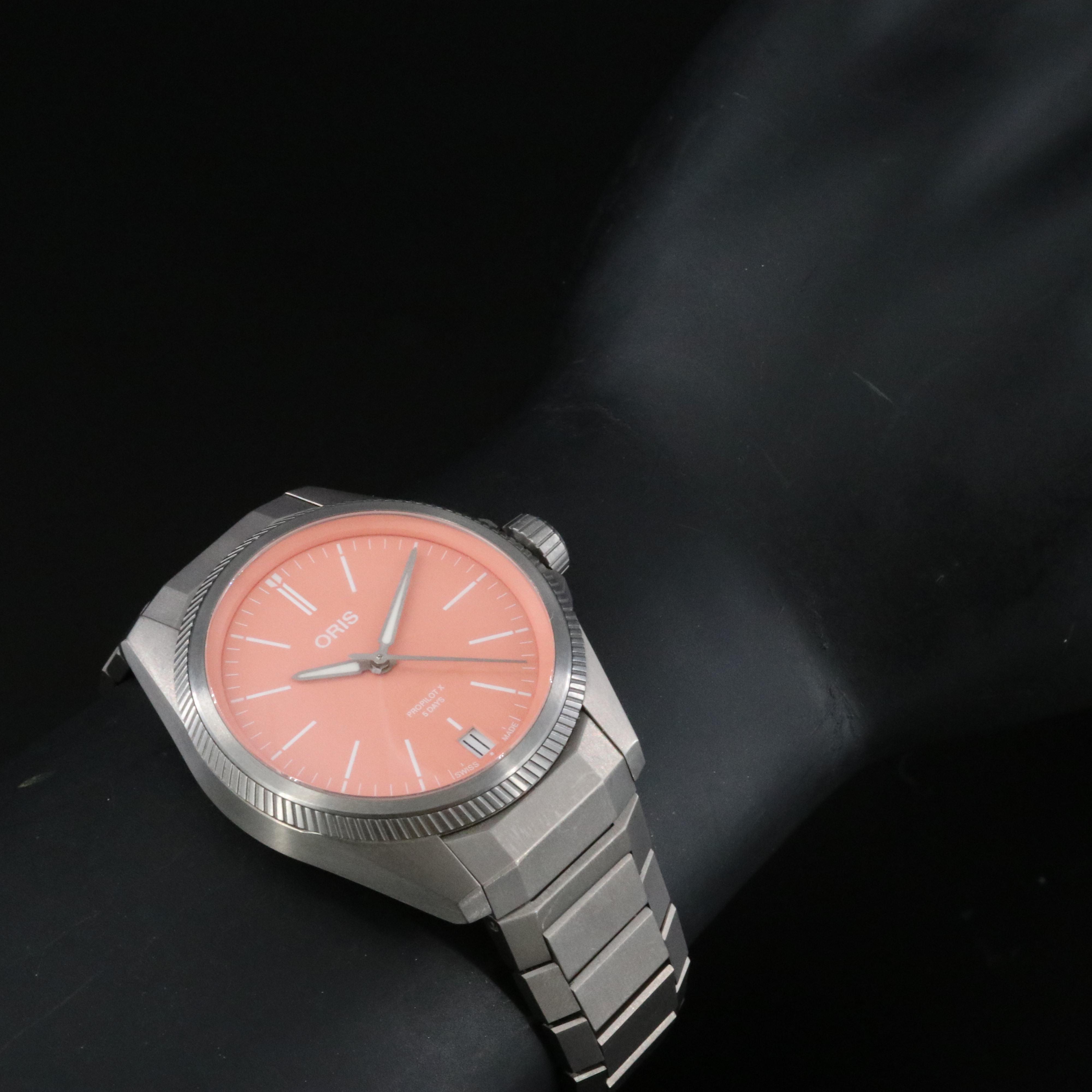 Oris Propilot X Titanium Date 5 Days Automatic Watch