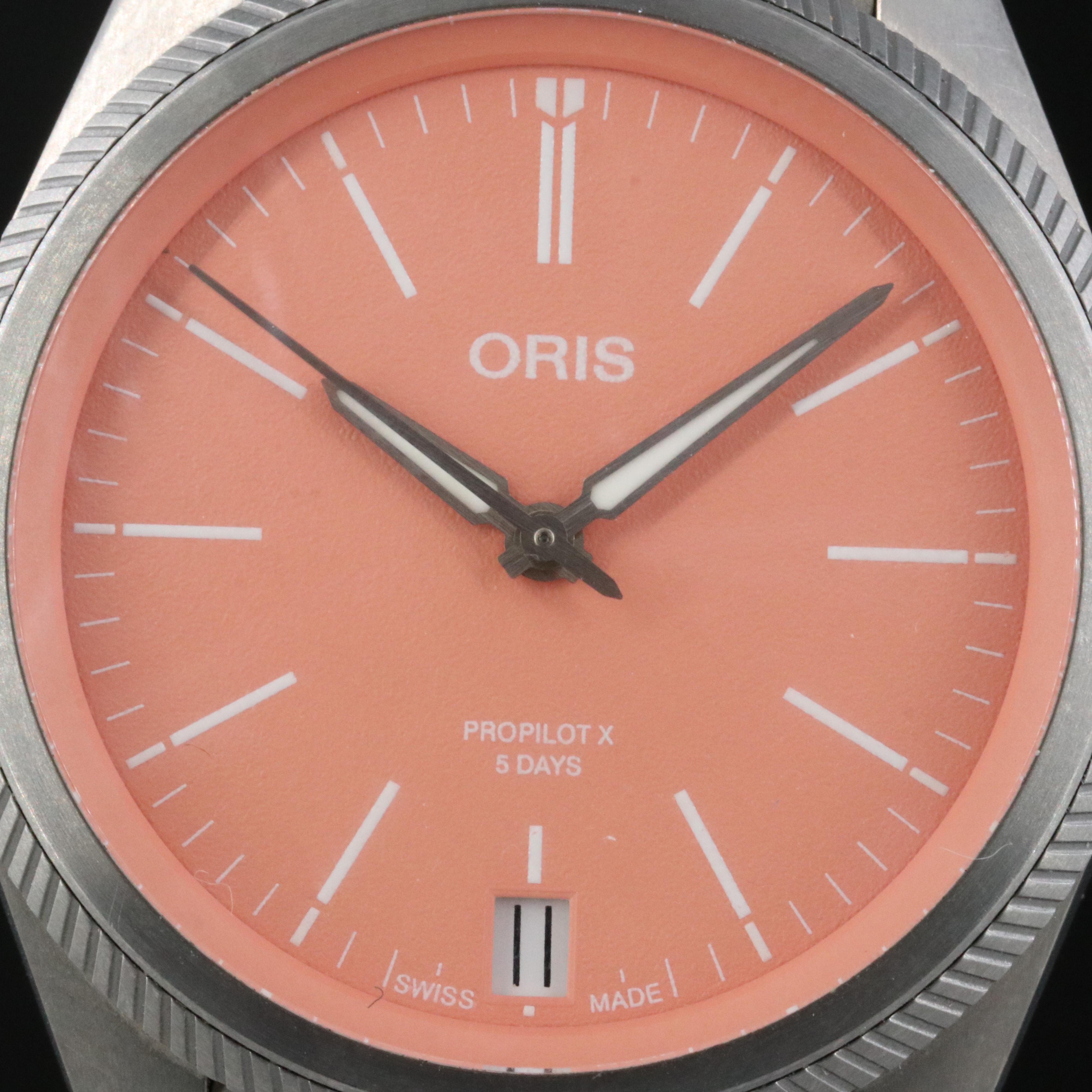 Oris Propilot X Titanium Date 5 Days Automatic Watch