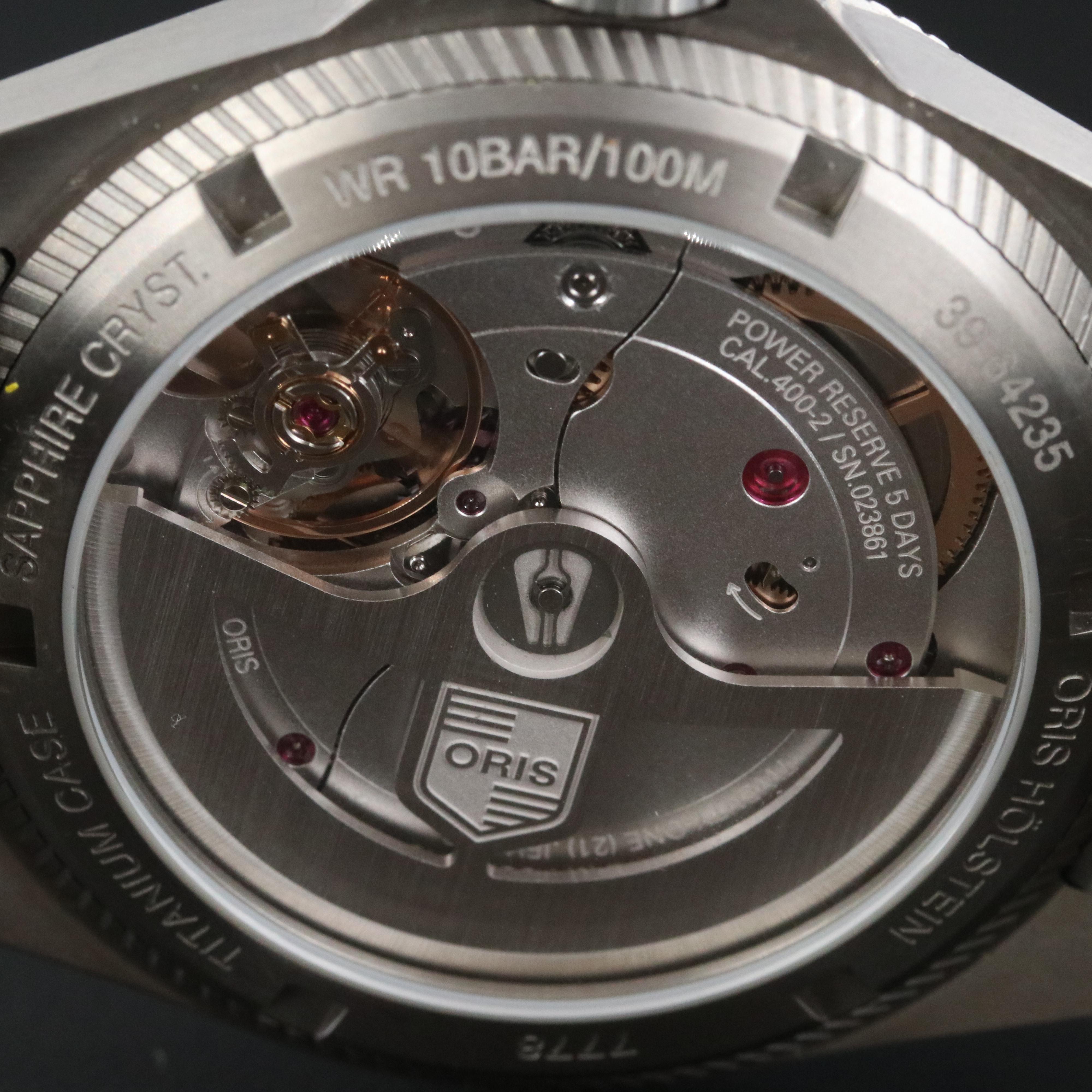 Oris Propilot X Titanium Date 5 Days Automatic Watch