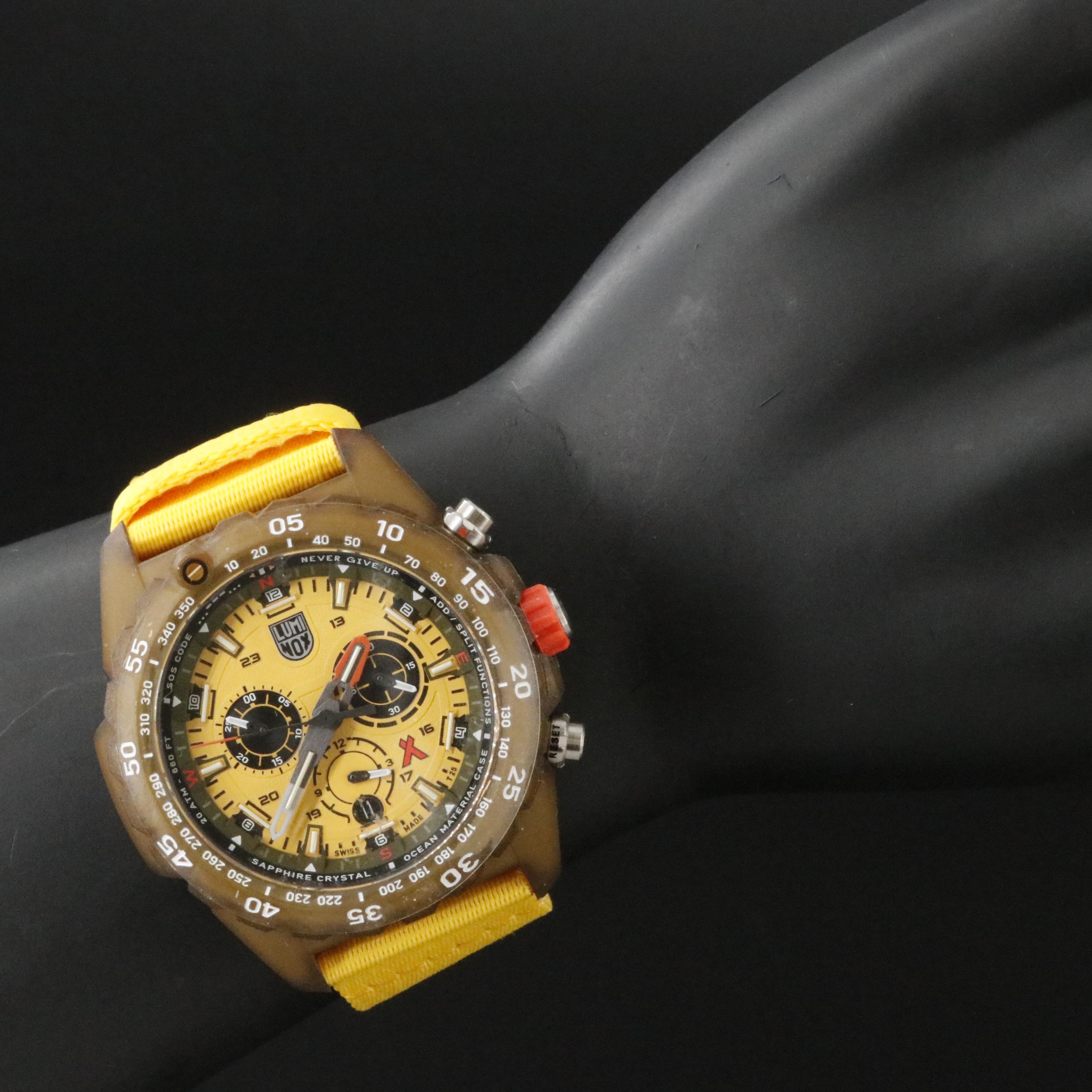 Luminox Bear Grylls Survival Eco Quartz Chronograph Watch 3740-52089