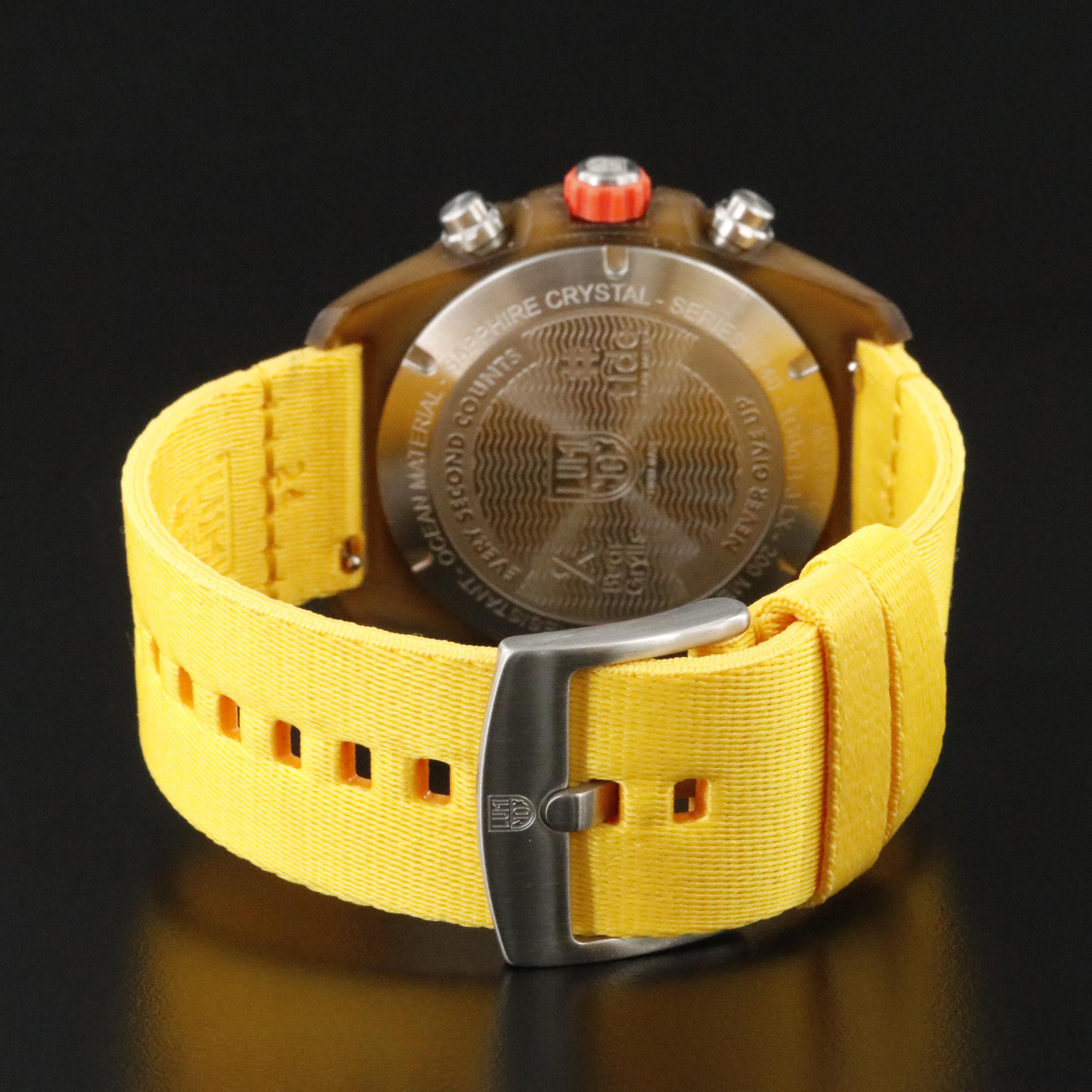 Luminox Bear Grylls Survival Eco Quartz Chronograph Watch 3740-52089