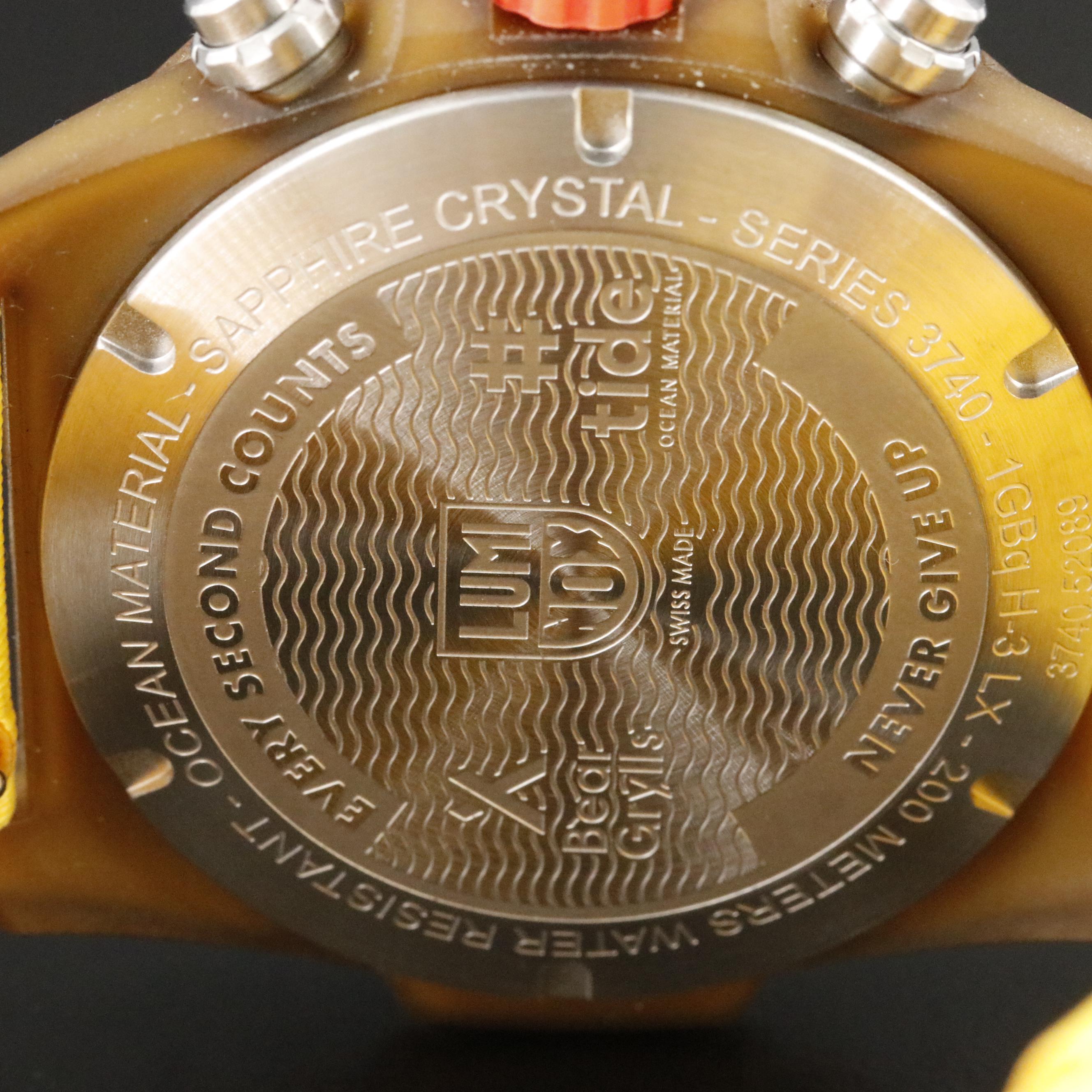 Luminox Bear Grylls Survival Eco Quartz Chronograph Watch 3740-52089