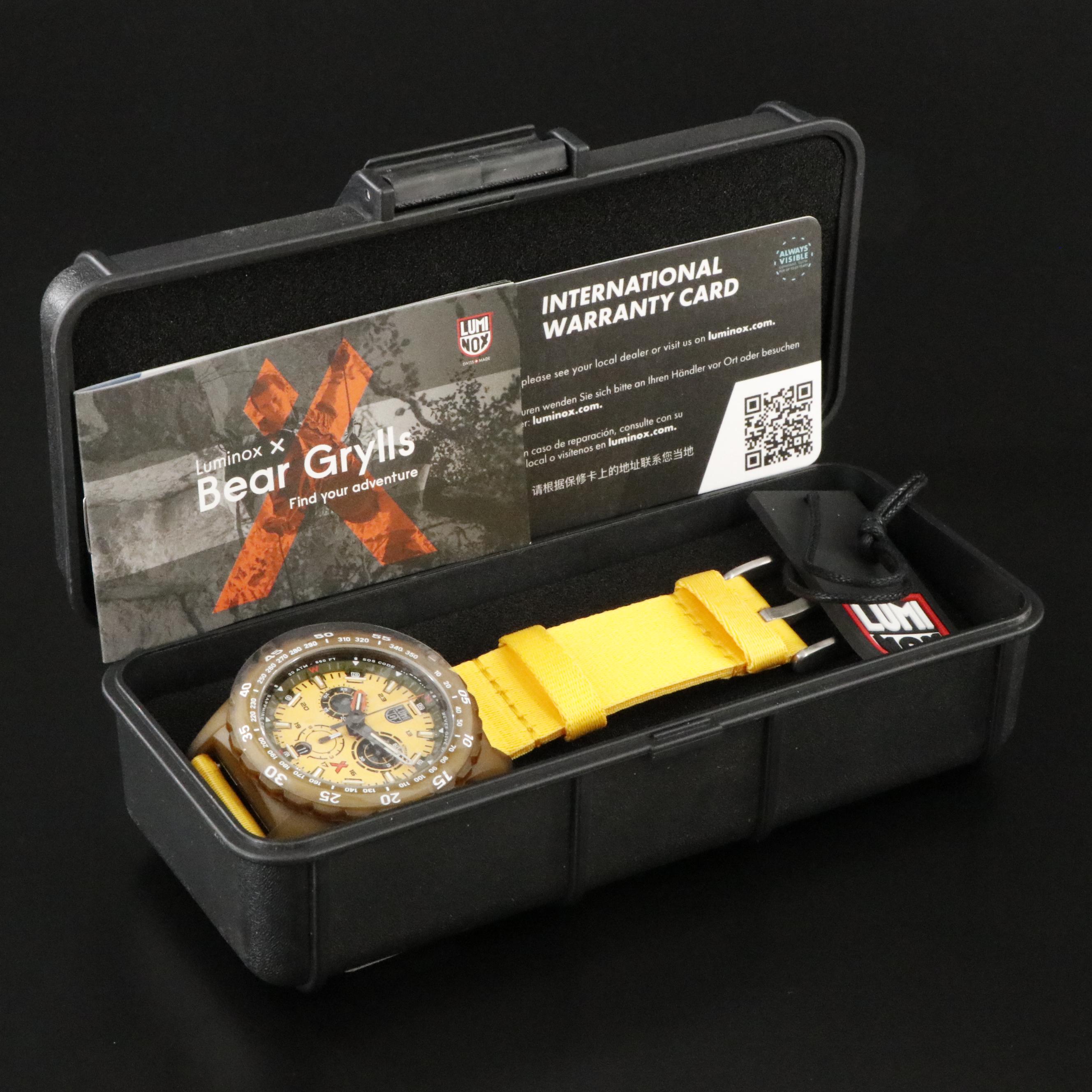 Luminox Bear Grylls Survival Eco Quartz Chronograph Watch 3740-52089