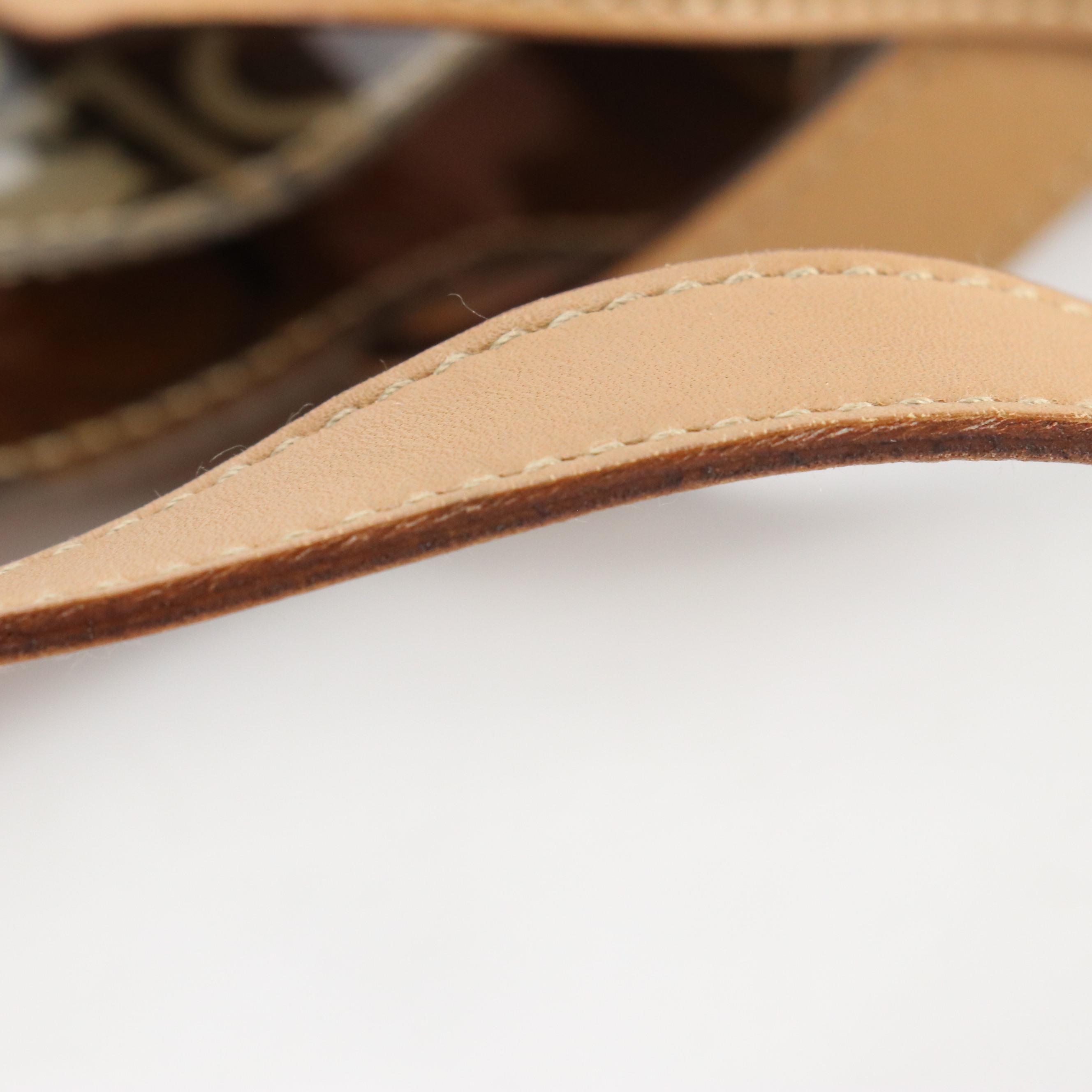 Salvatore Ferragamo Tote in Gancini Print Vinyl with Leather Trim