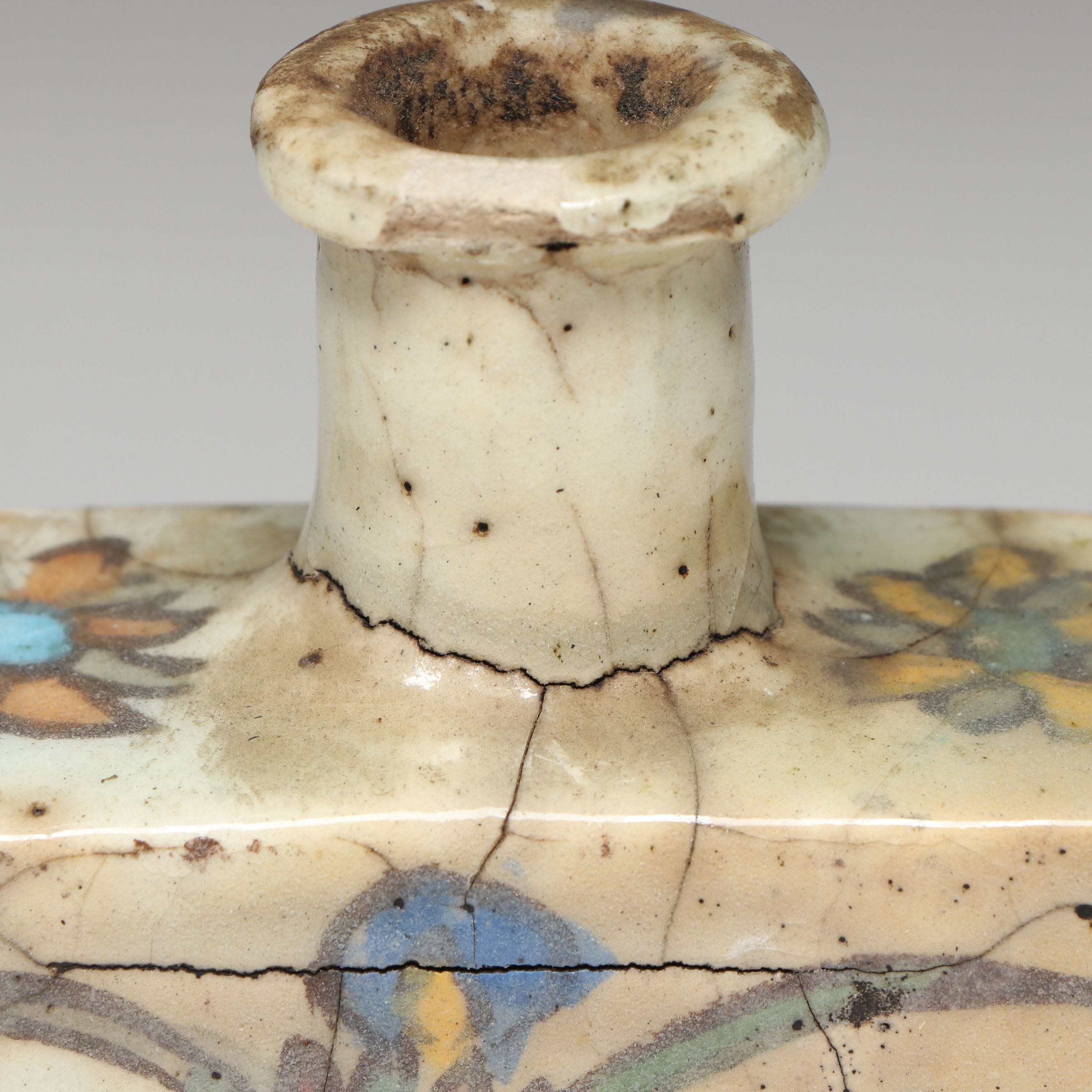 Art Pottery Glazed Ceramic Bud Vases