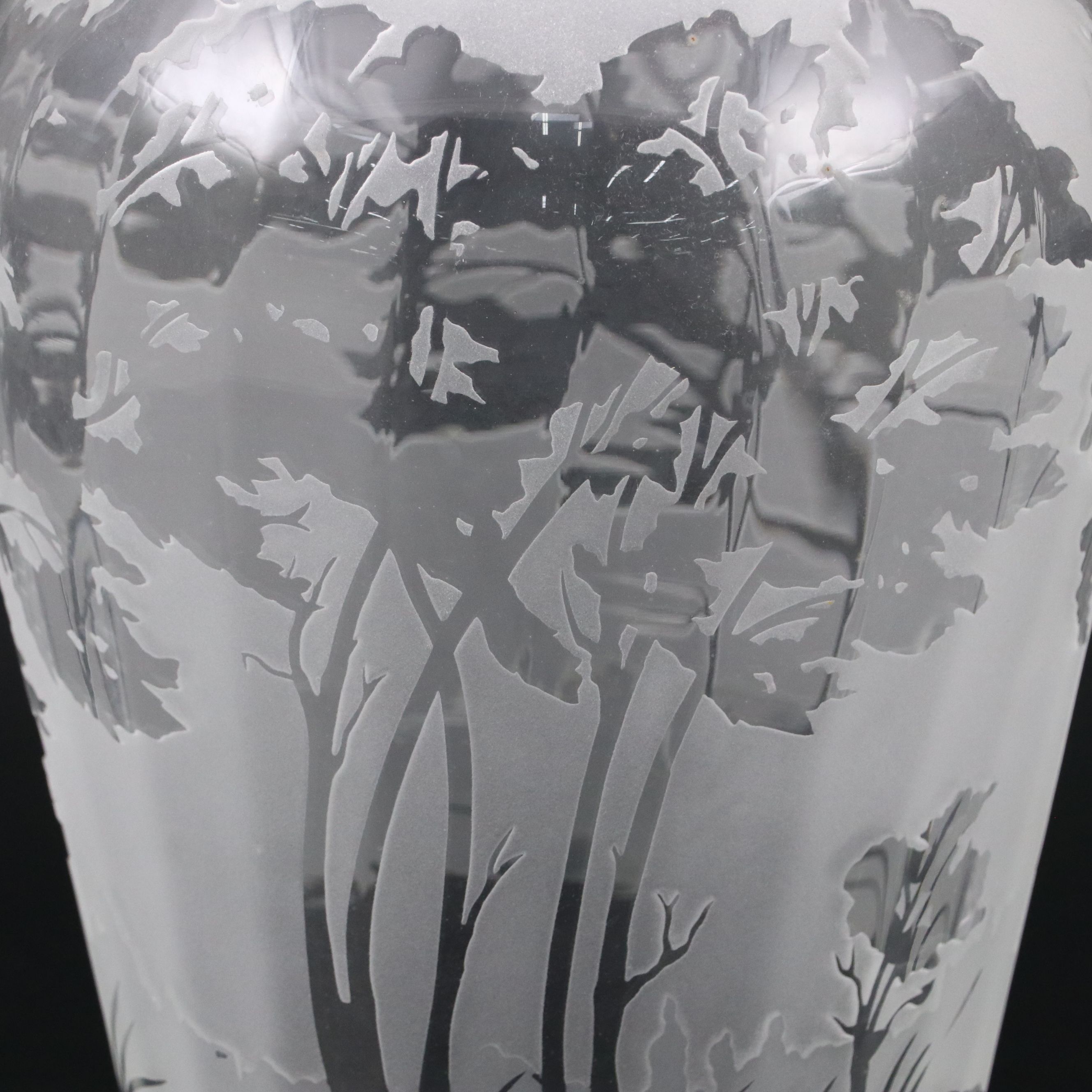 Pilgrim Cameo Glass Vase, 2002