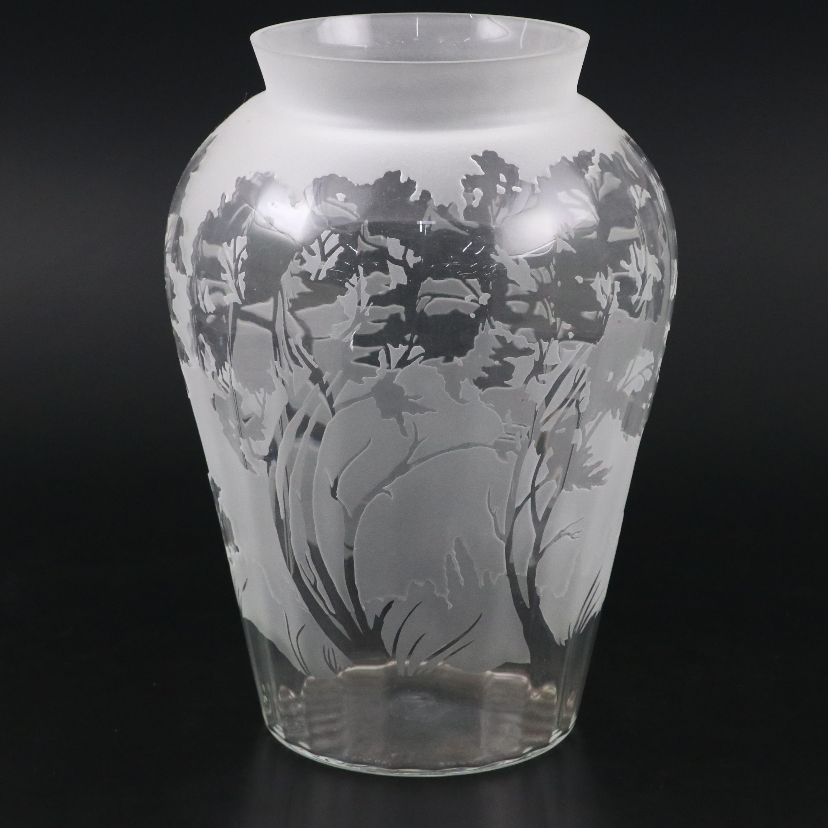 Pilgrim Cameo Glass Vase, 2002