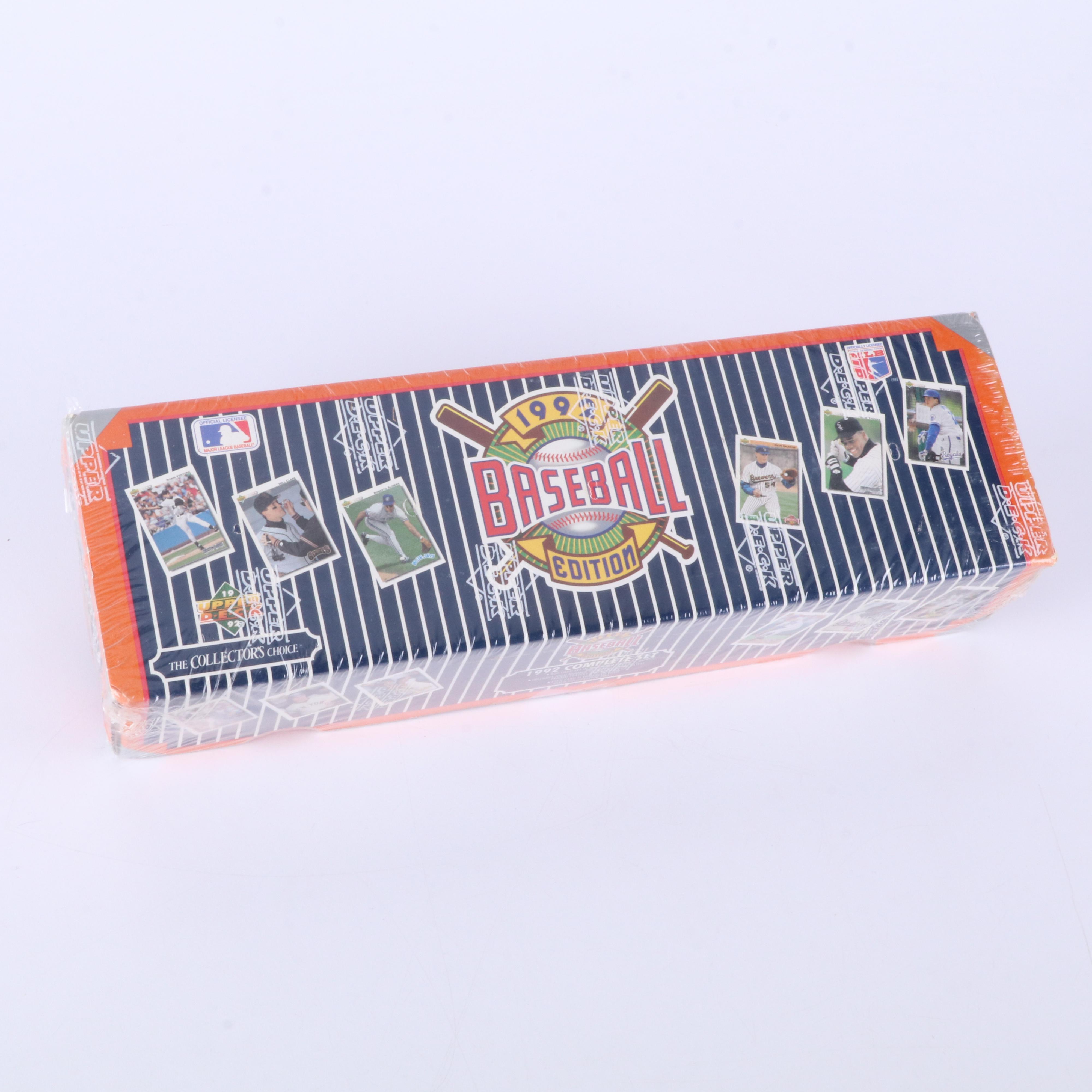 Three Baseball Card Sets, 1988 Topps Gallery of Champions, UK Basketball Cards