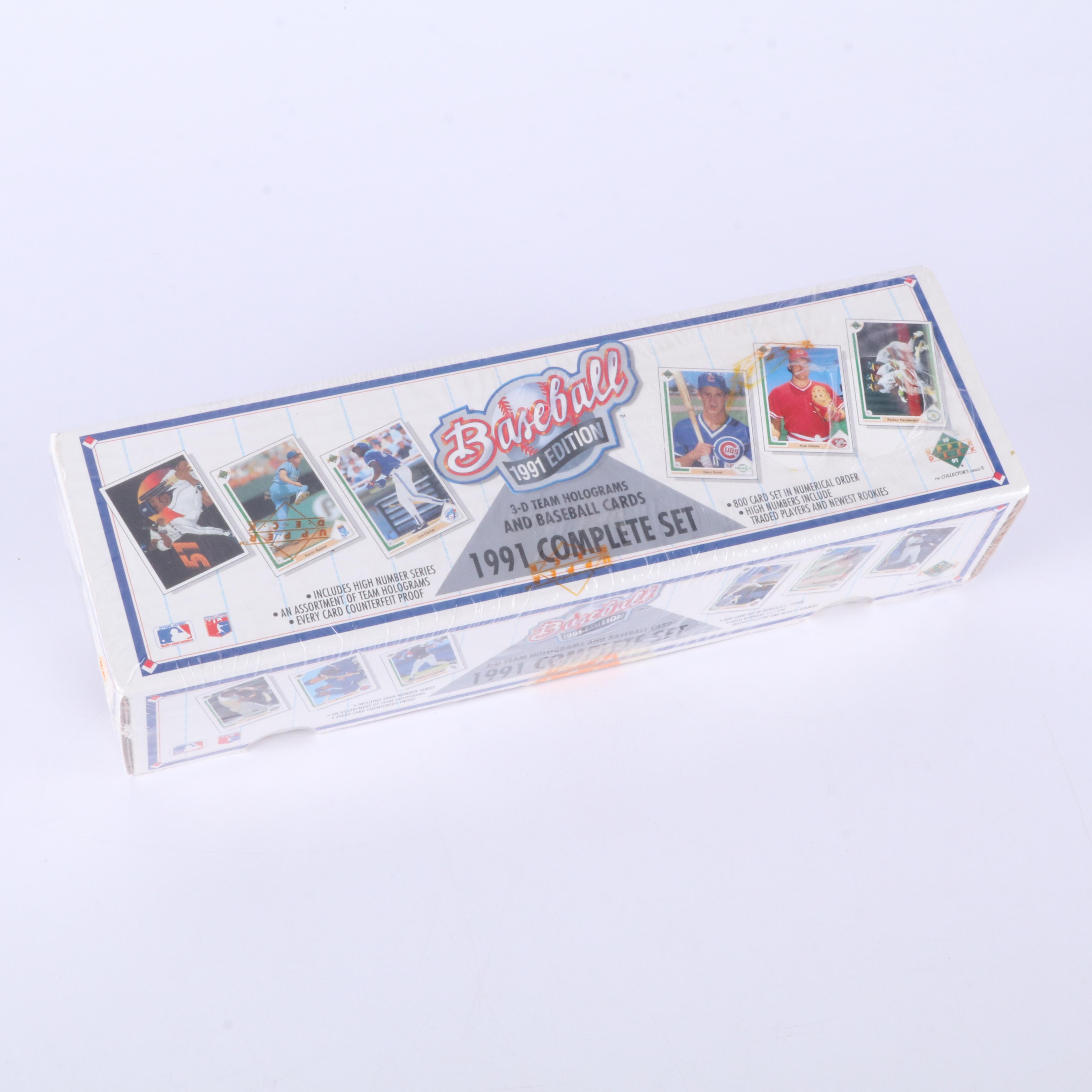 Three Baseball Card Sets, 1988 Topps Gallery of Champions, UK Basketball Cards