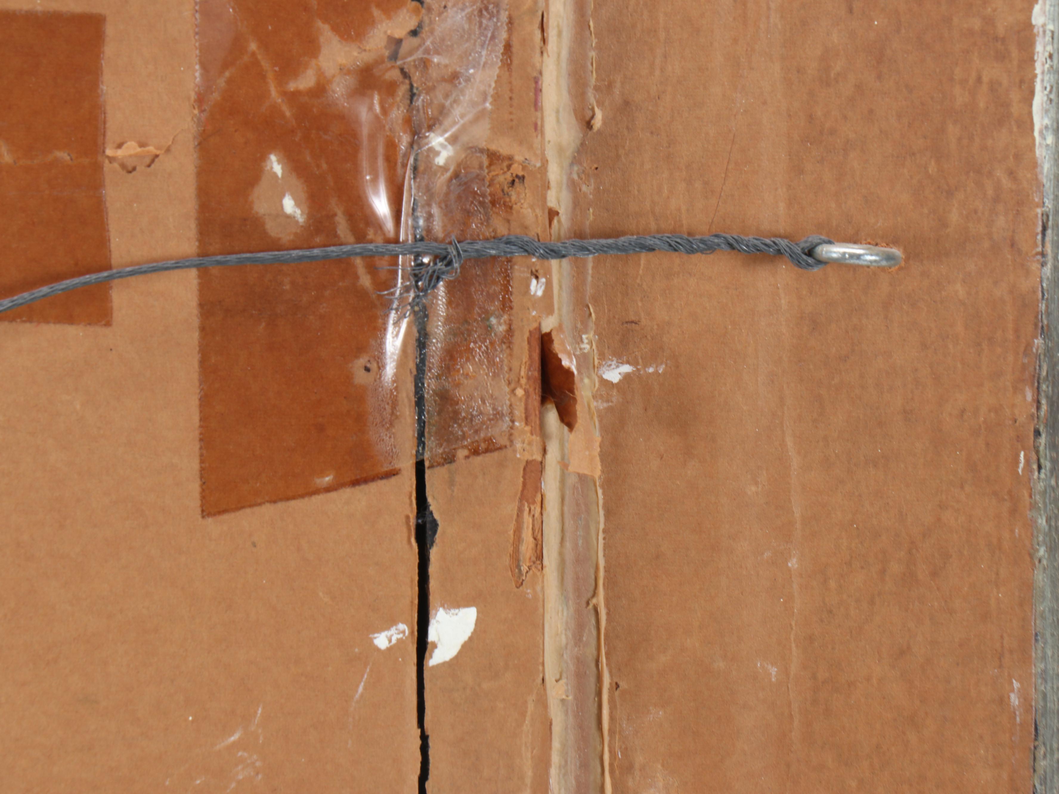 Gold Finish Floral Wood Wall Mirror