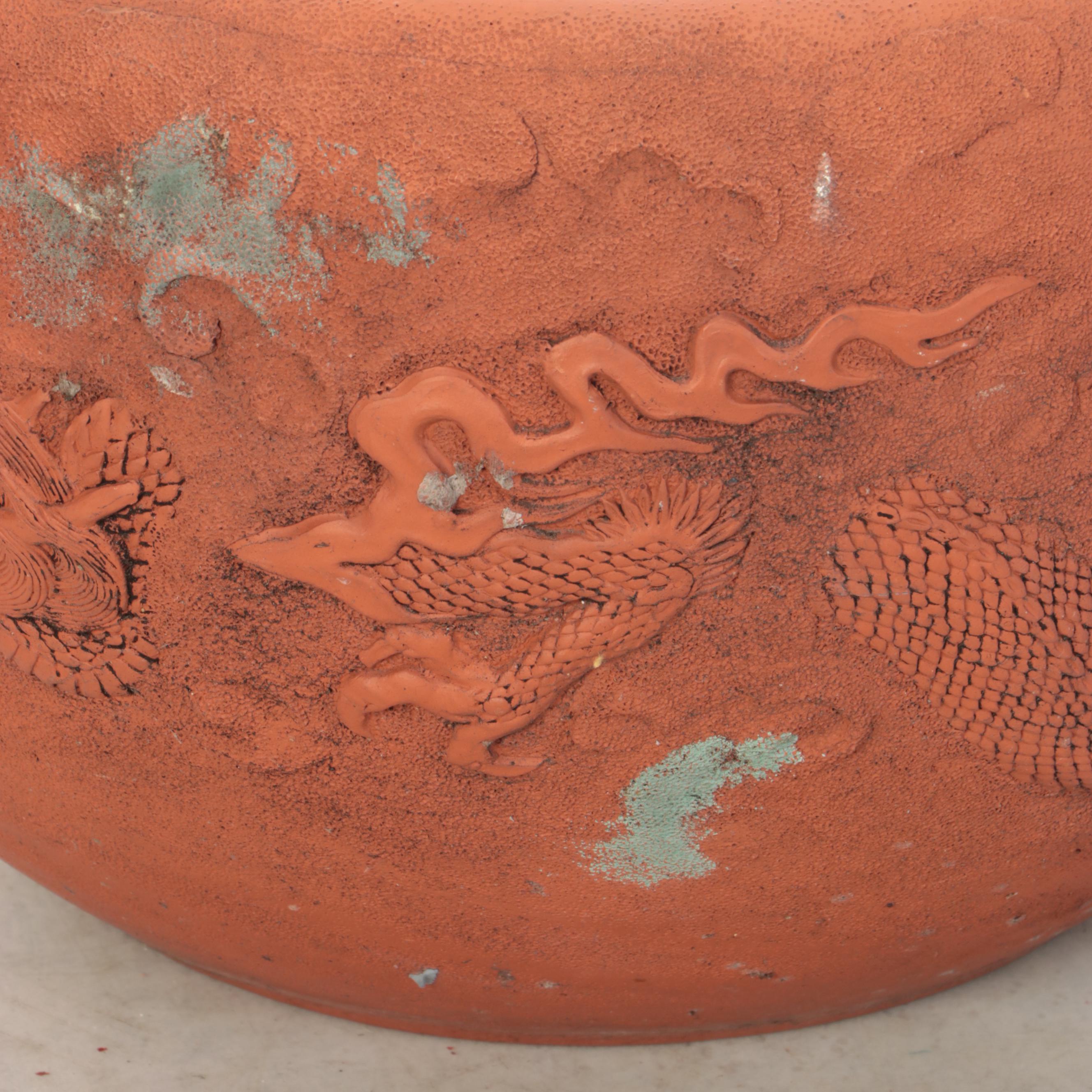 Chinese Terracotta Dragon Planter