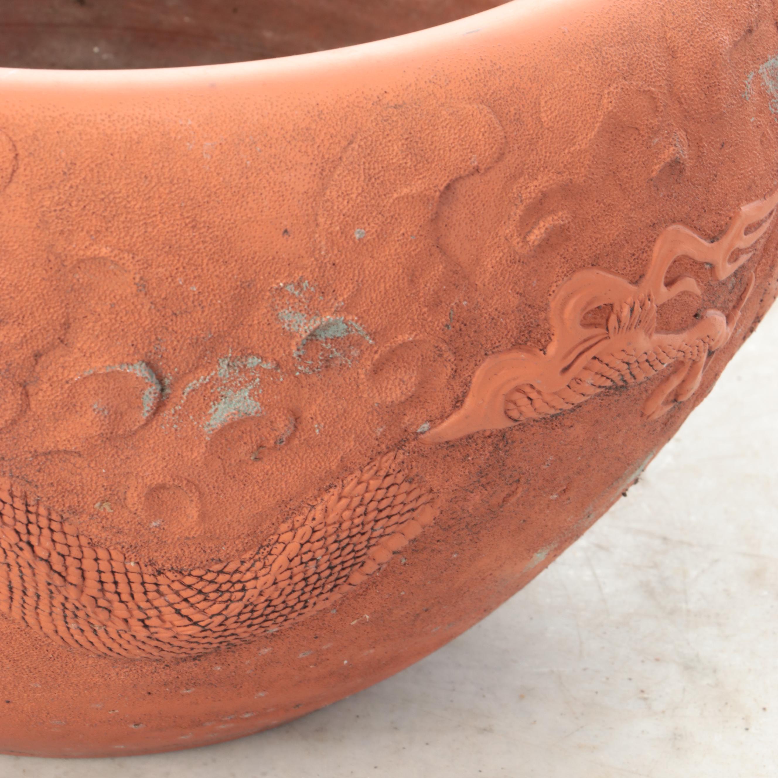 Chinese Terracotta Dragon Planter