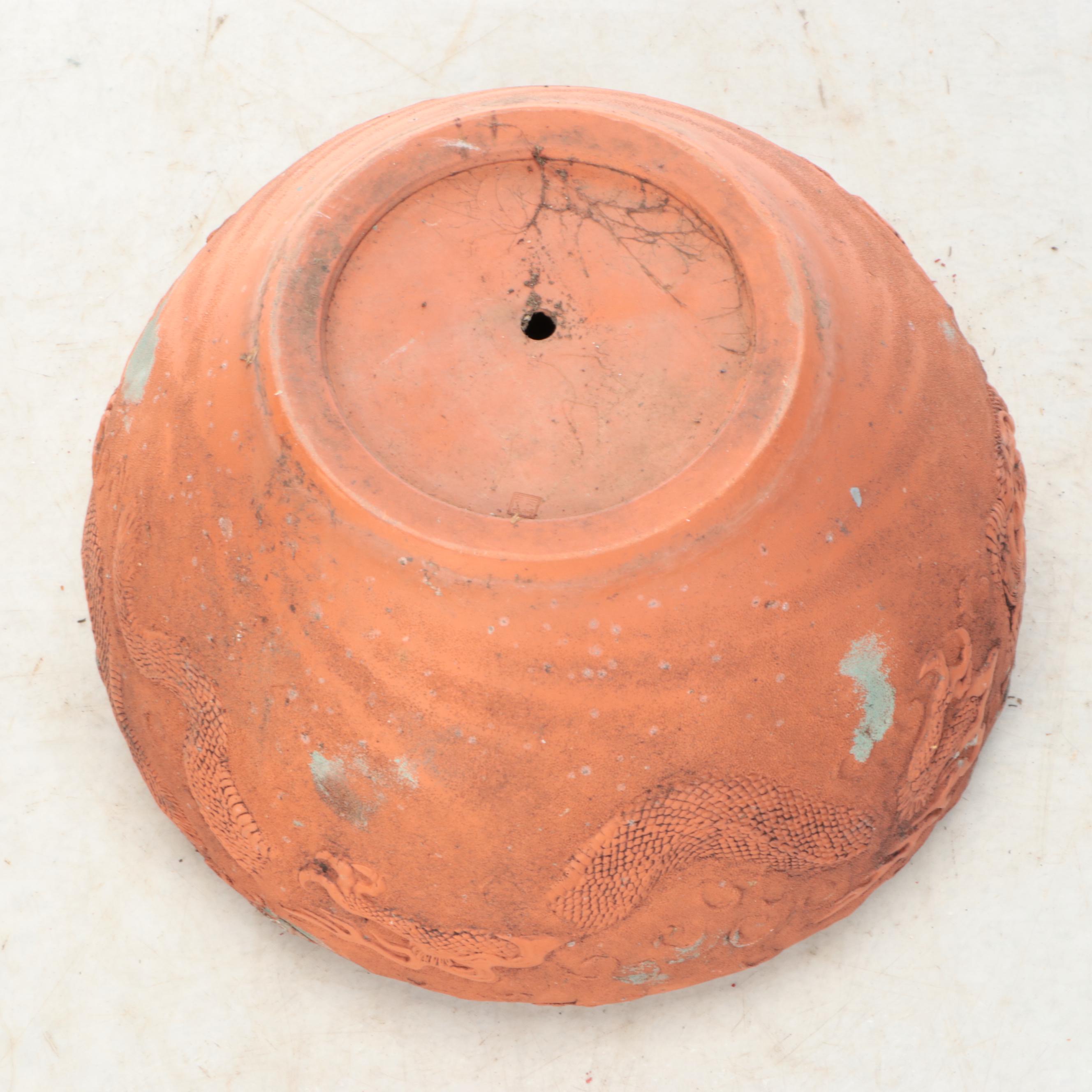 Chinese Terracotta Dragon Planter