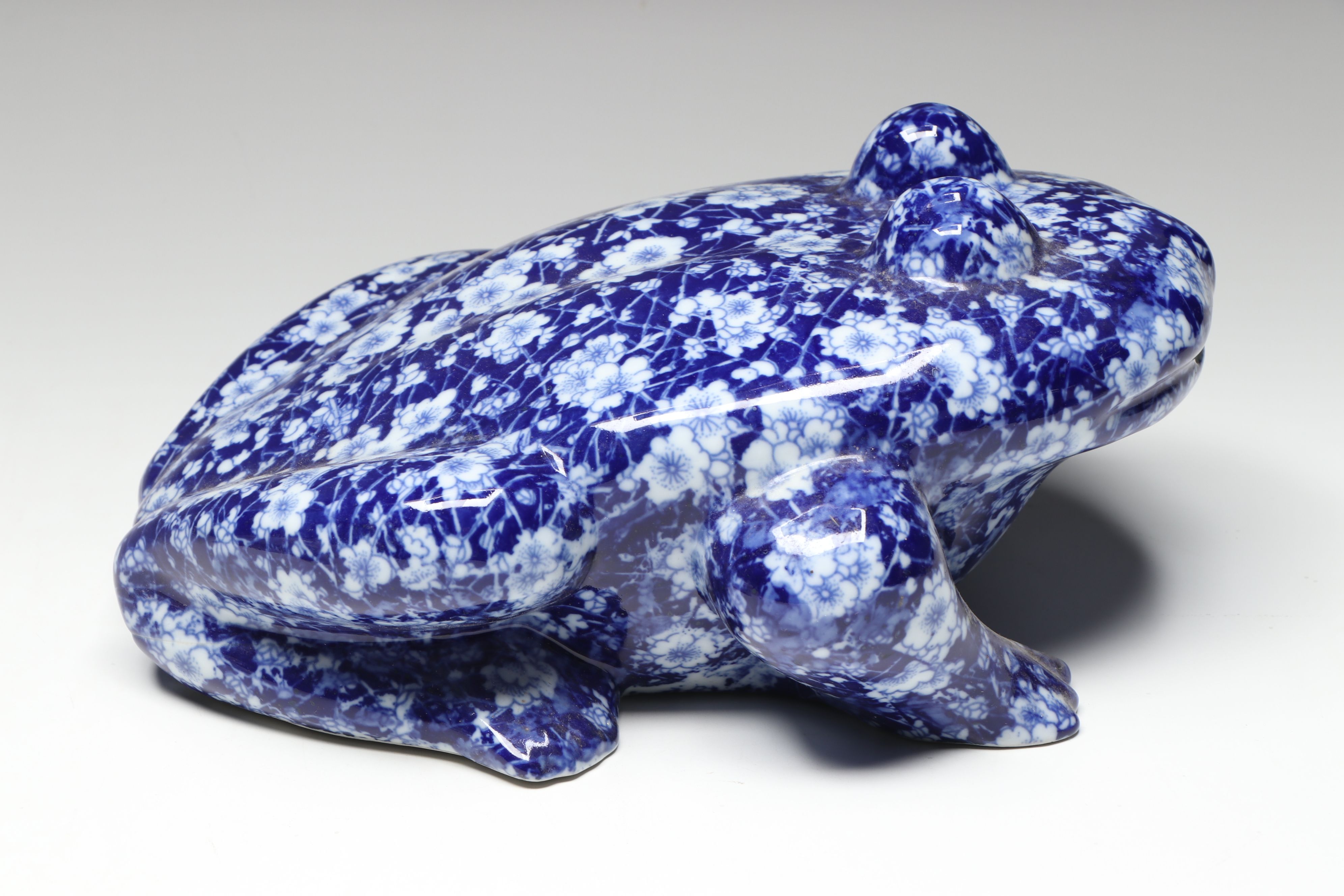 Glazed Ceramic Ironstone Frogs