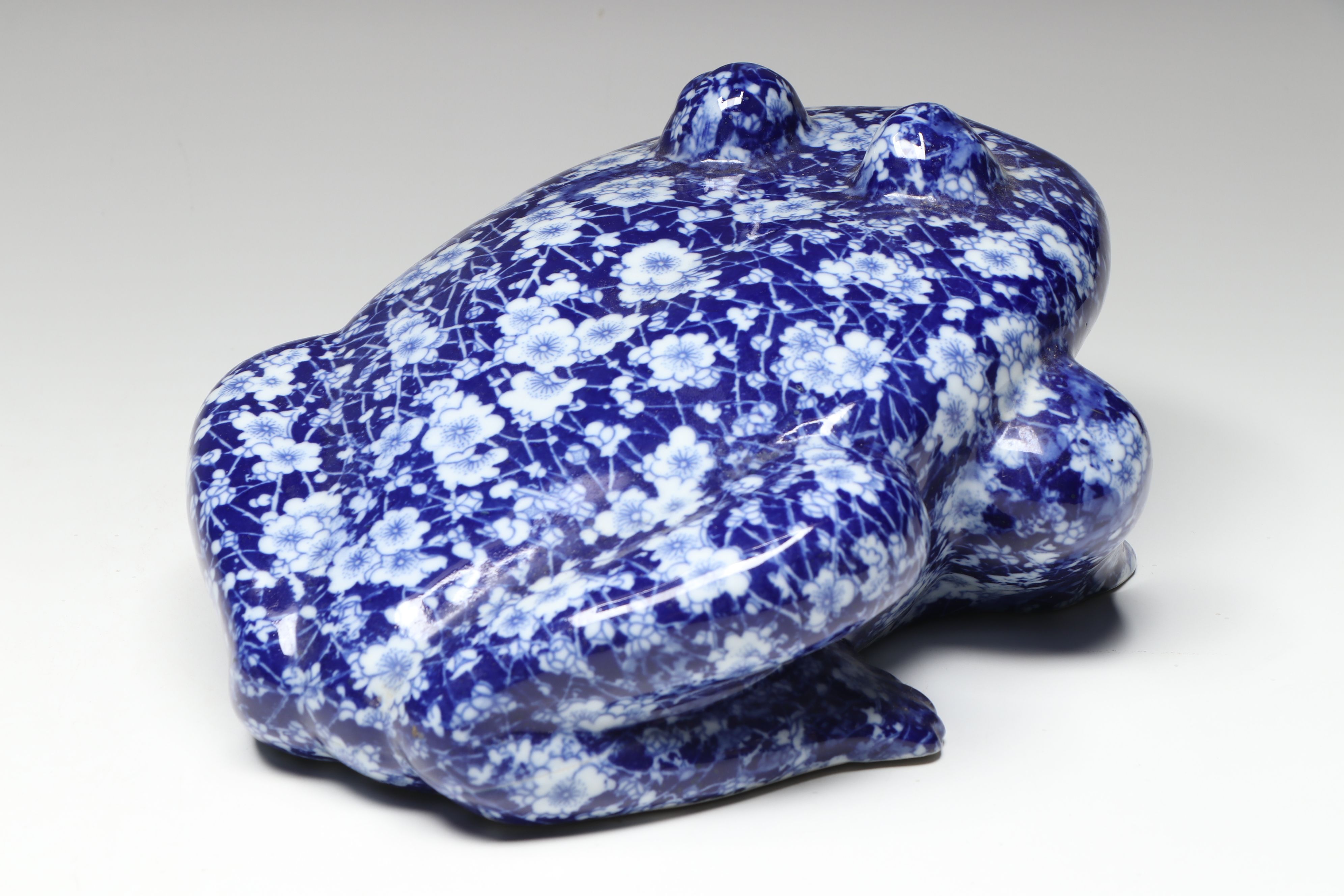 Glazed Ceramic Ironstone Frogs