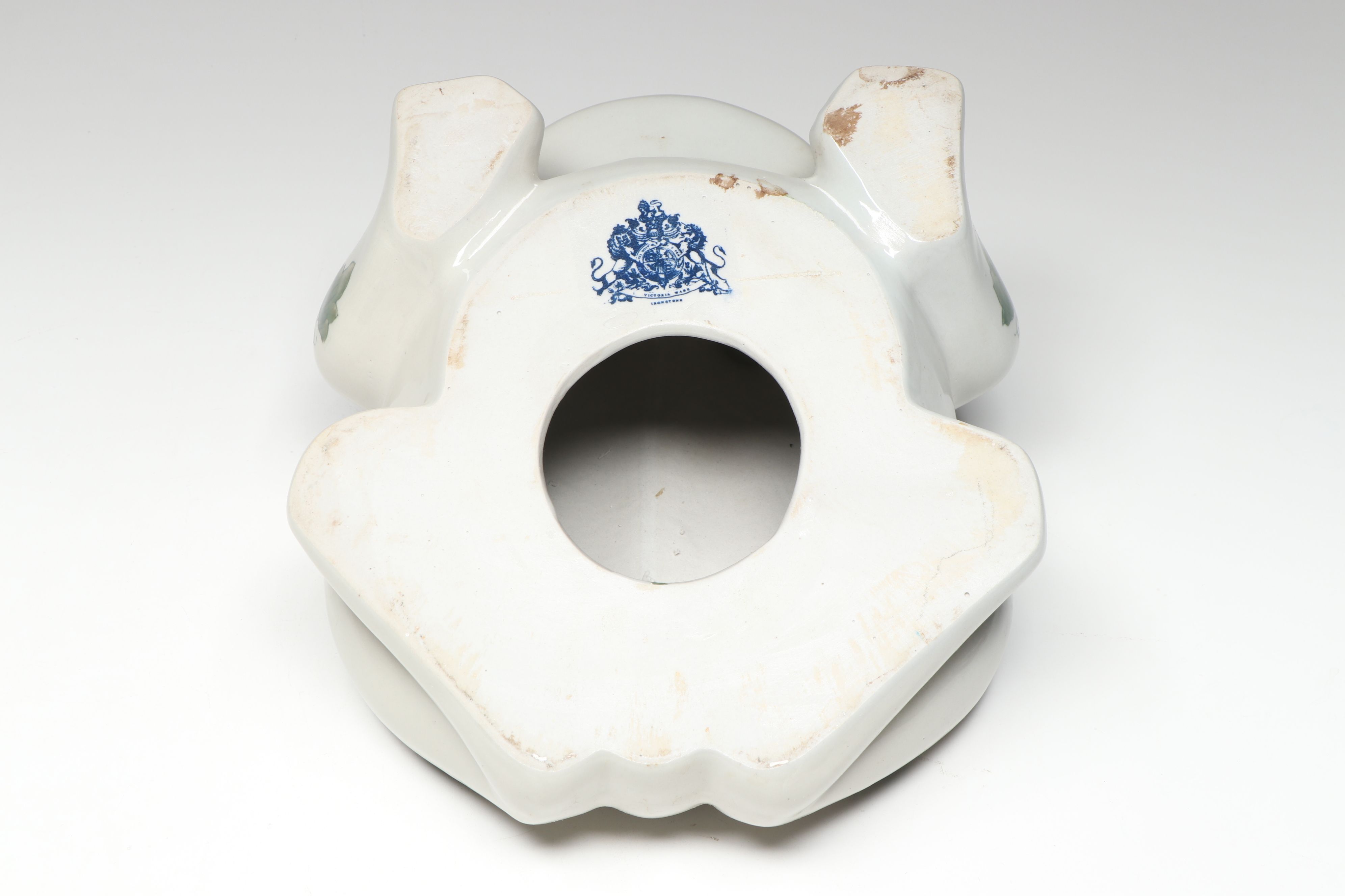 Glazed Ceramic Ironstone Frogs