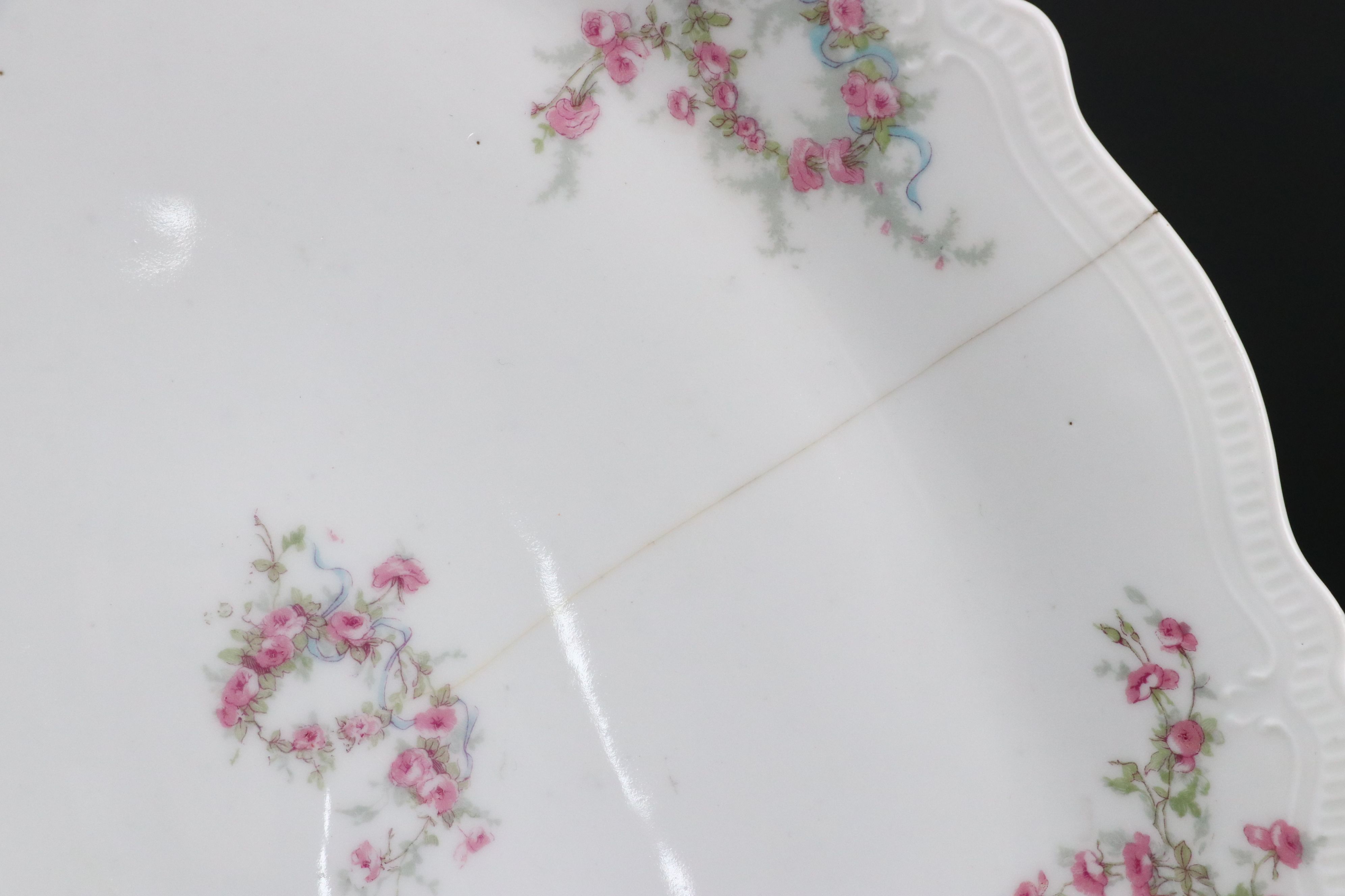 Oscar & Edgar Gutherz Pink Floral Porcelain Dinnerware