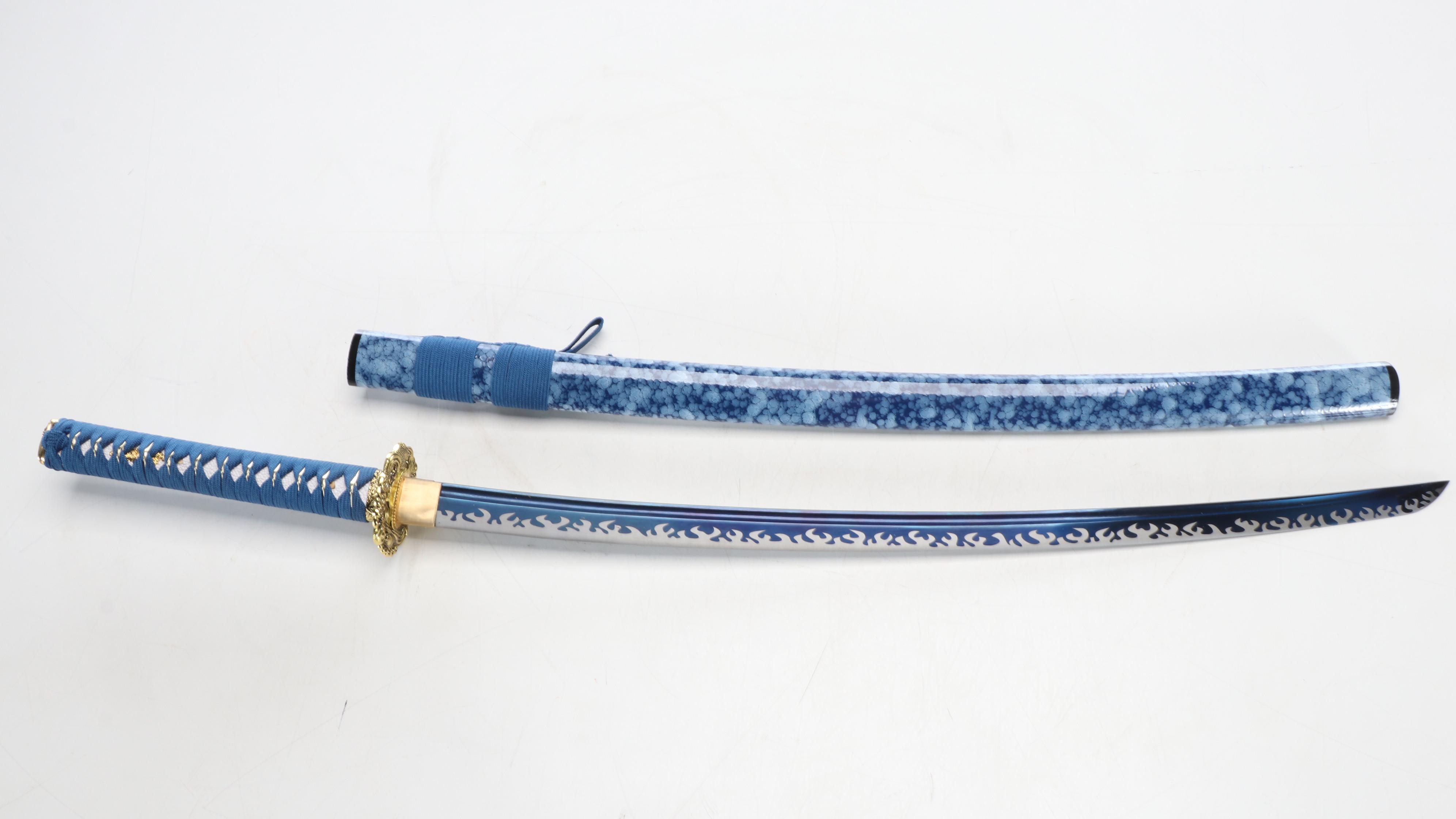 Contemporary Japanese Style Katana with Sheath and Case