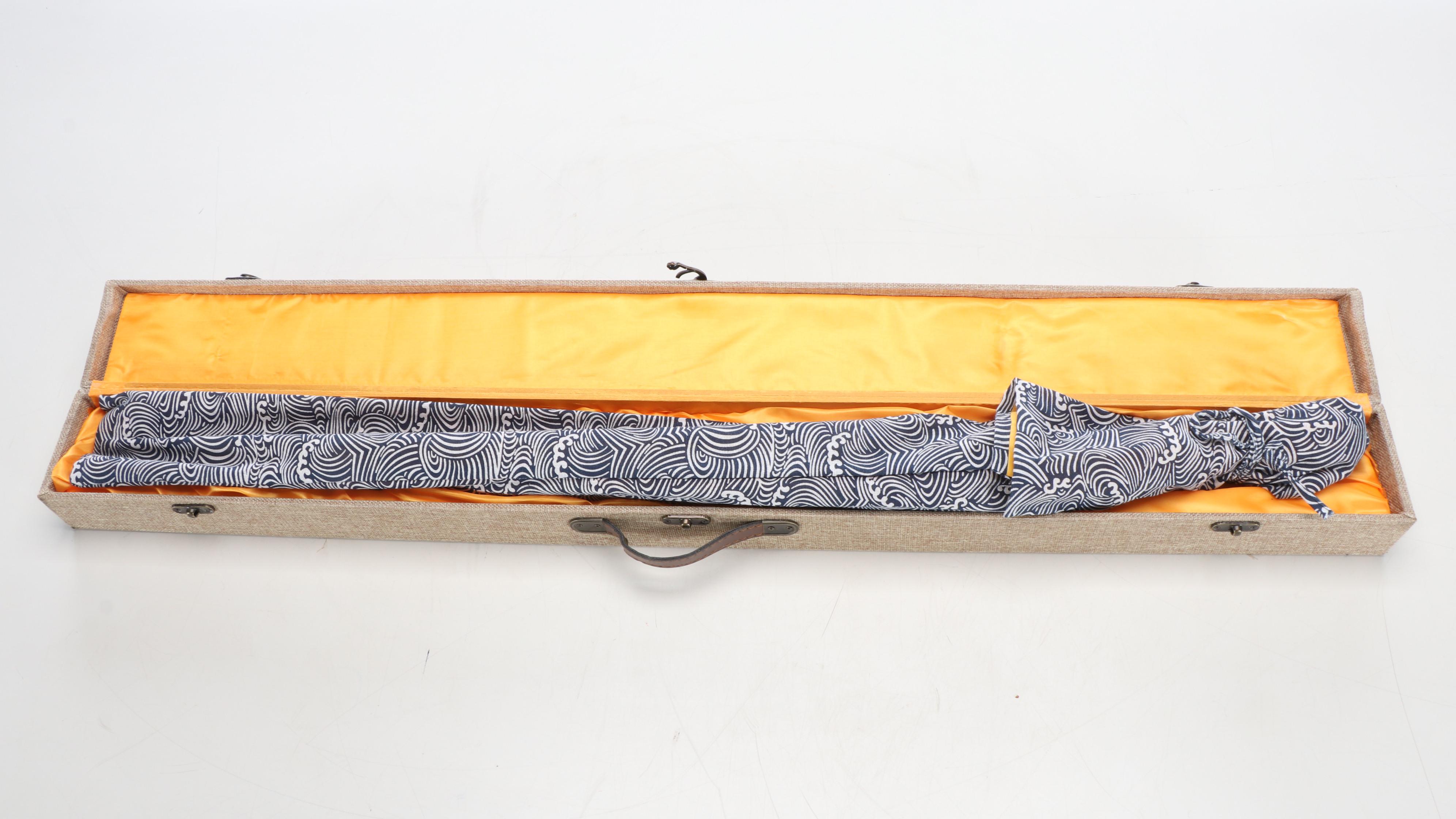 Contemporary Japanese Style Katana with Sheath and Case