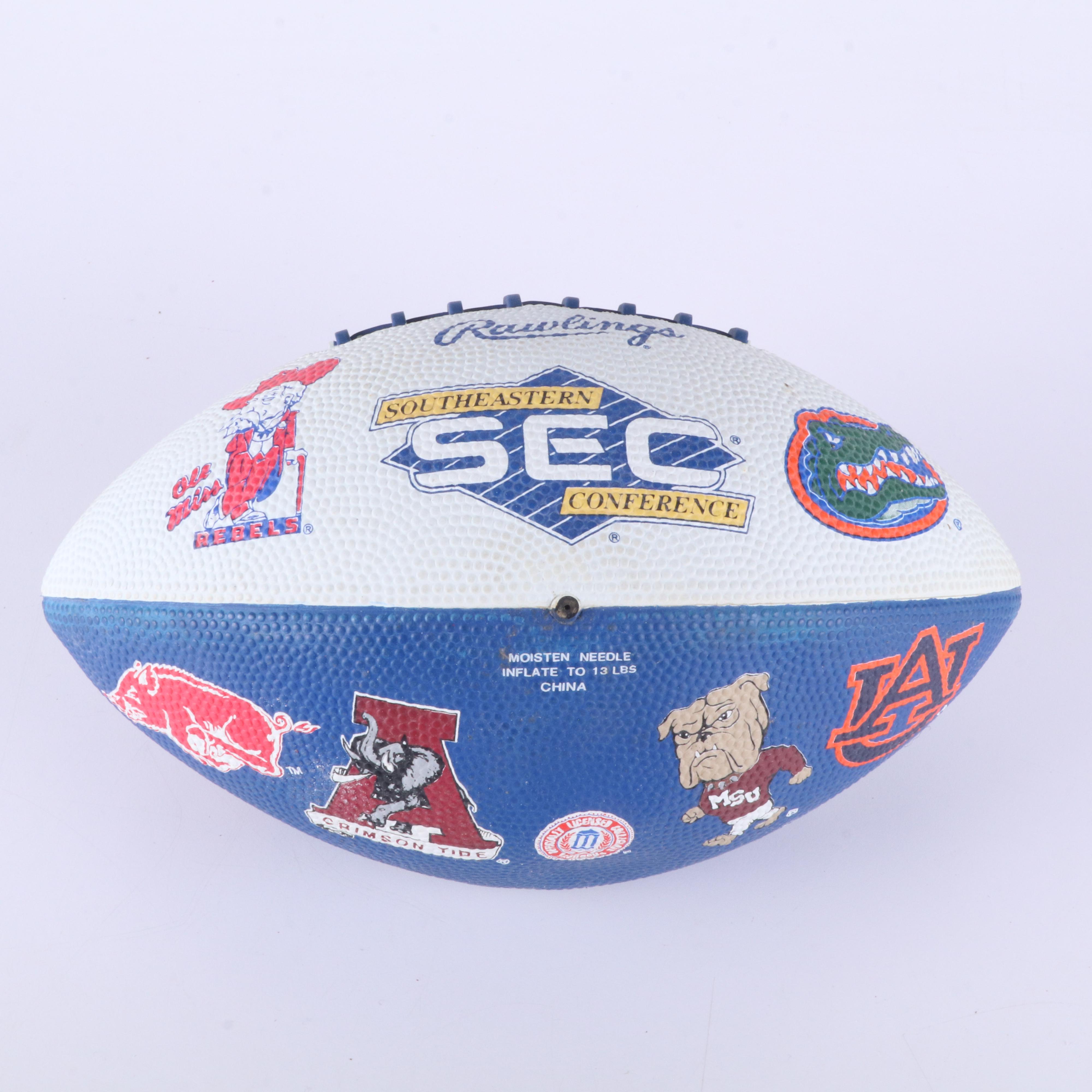 Group of Vintage Sports Memorabilia