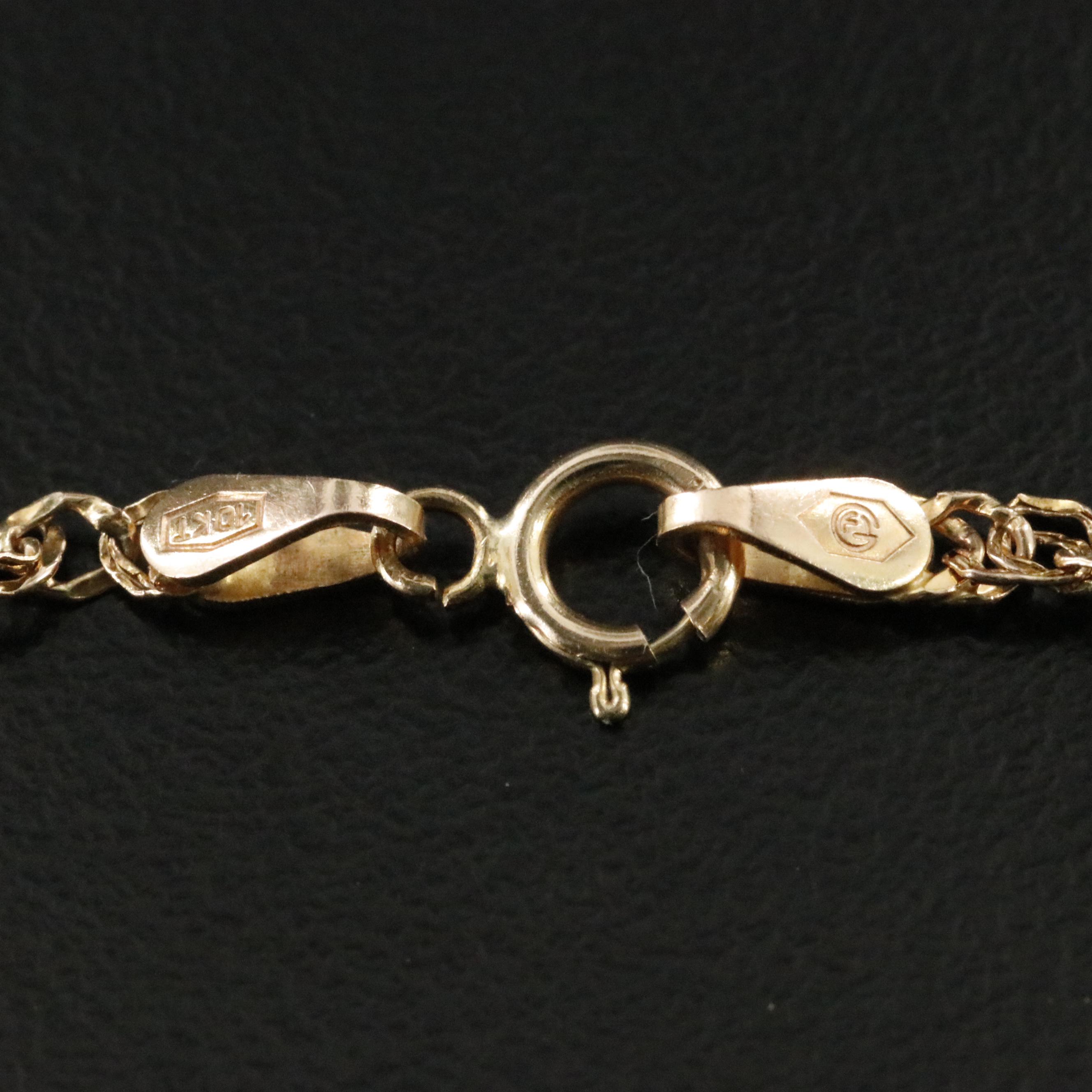 10K Singapore Chain Bracelet