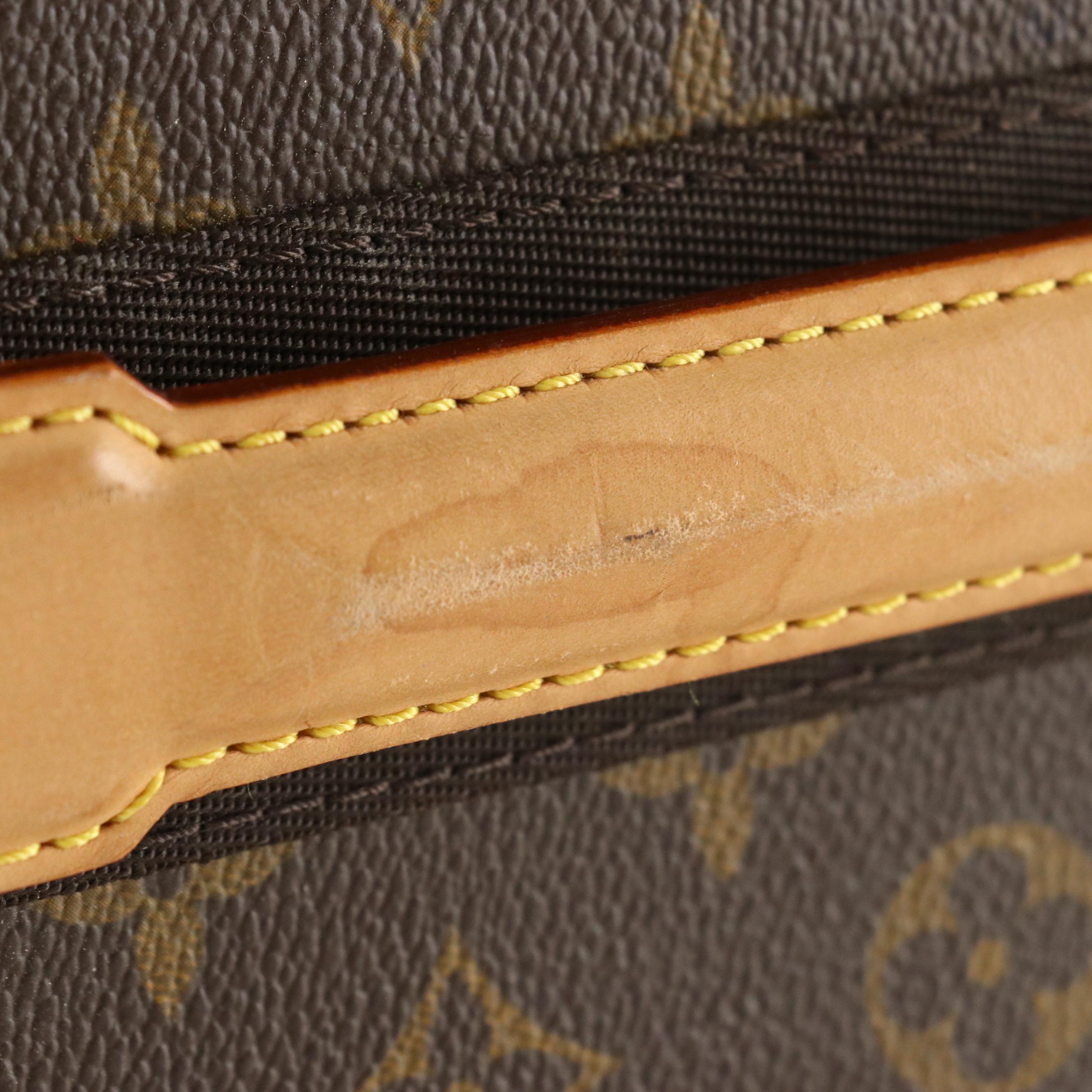 Louis Vuitton Pégase 65 Rolling Suitcase in Monogram Canvas and Leather