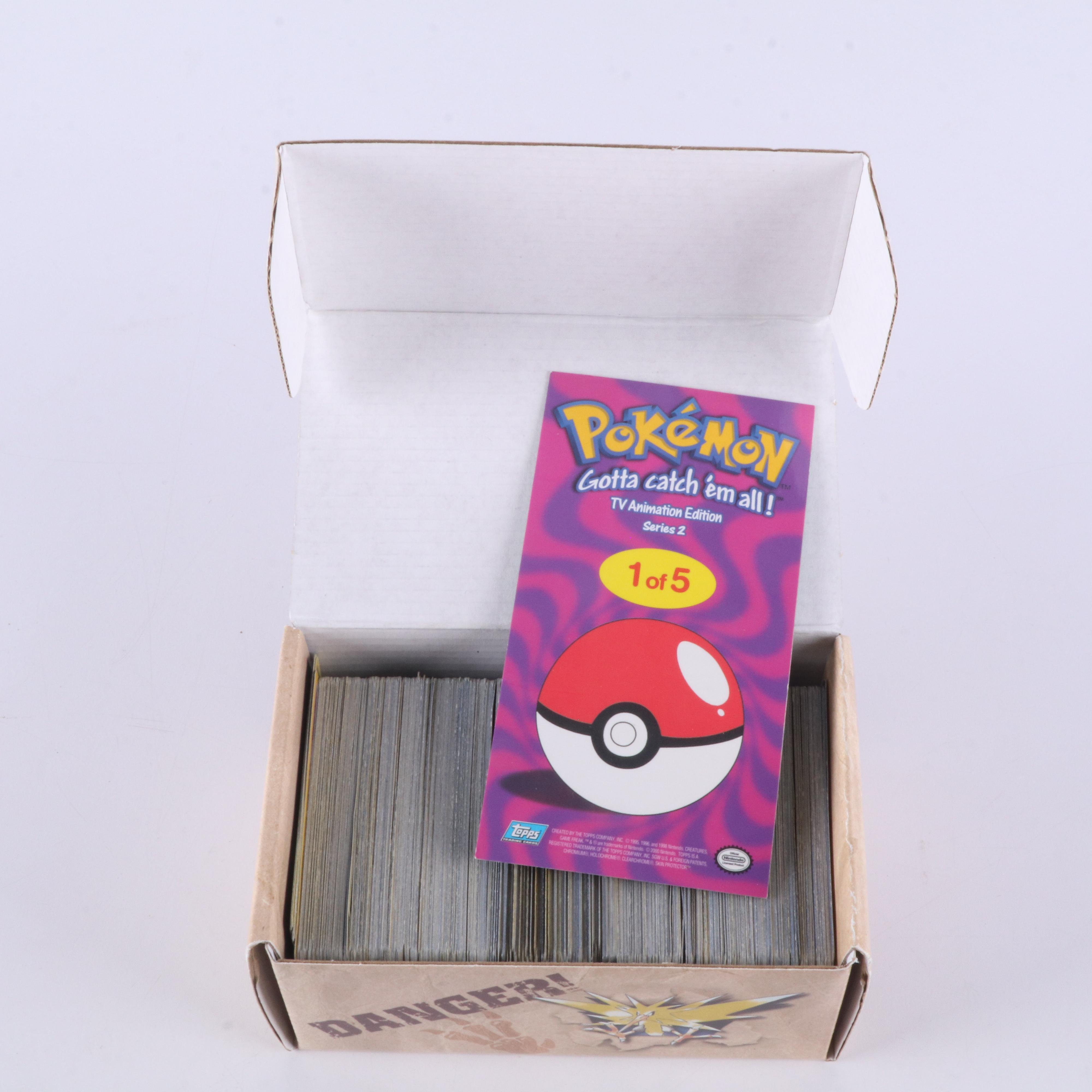 Box of Over 400 Pokémon Trading Cards, 1990s | EBTH