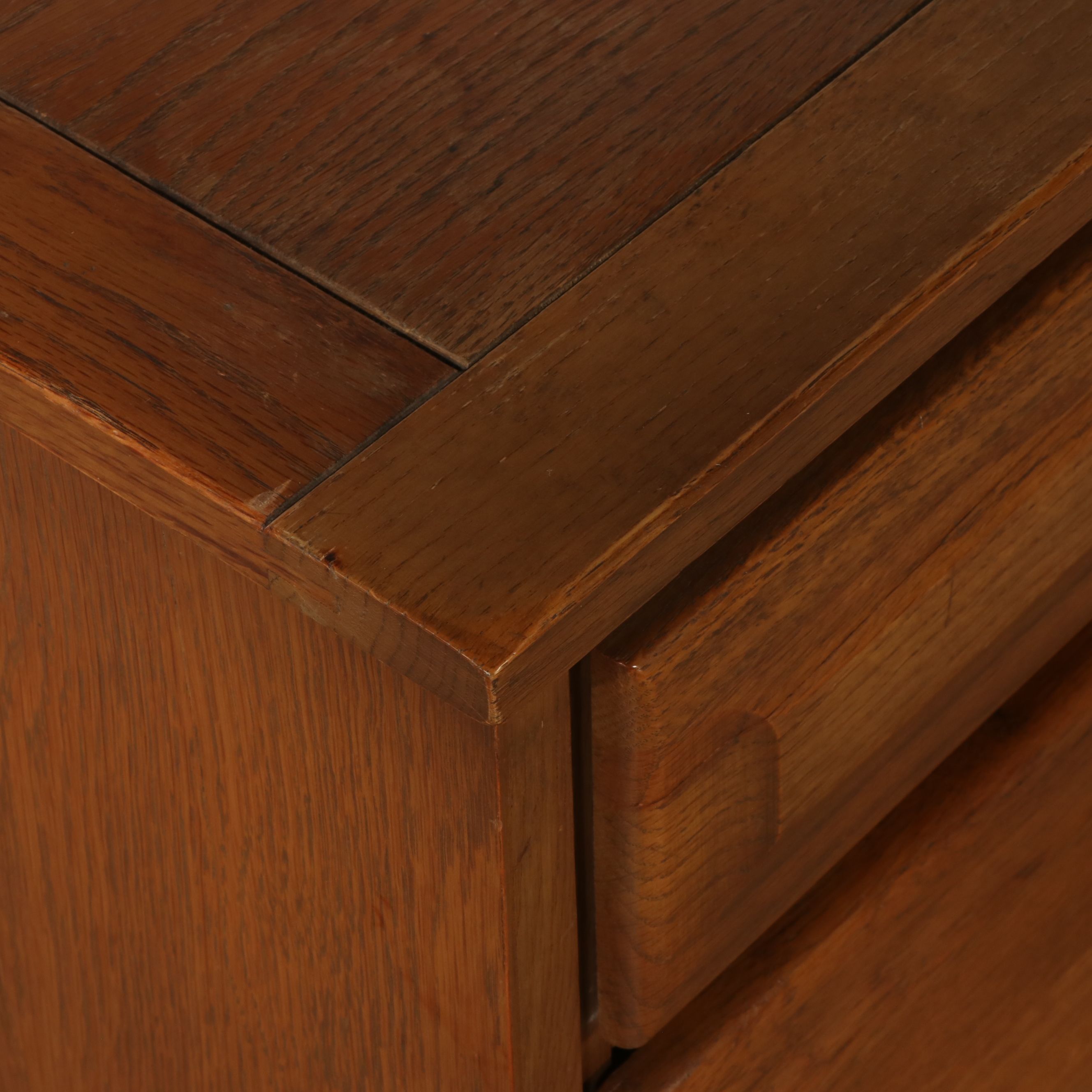 Arts & Crafts Style Oak Dresser and Chests of Drawers