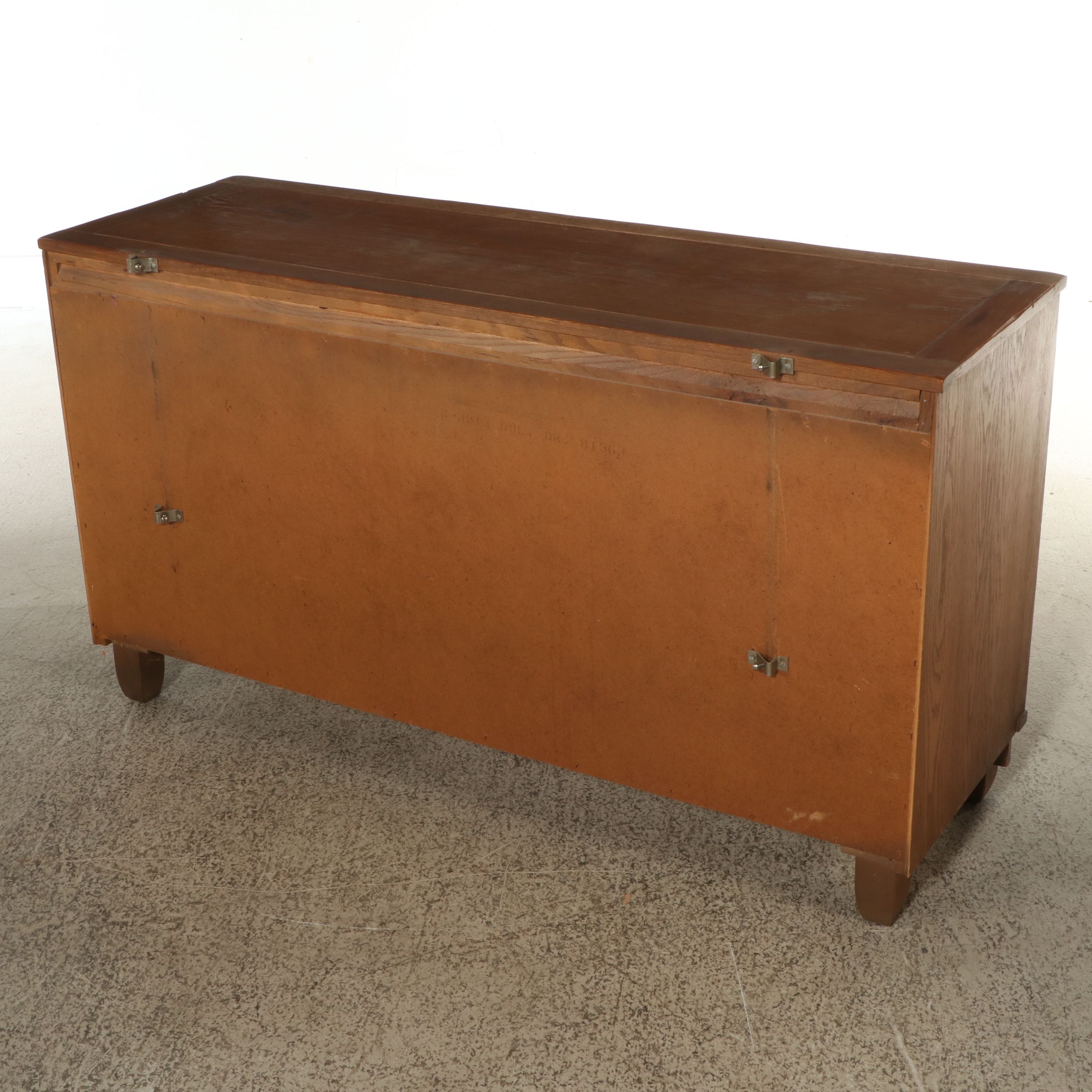 Arts & Crafts Style Oak Dresser and Chests of Drawers