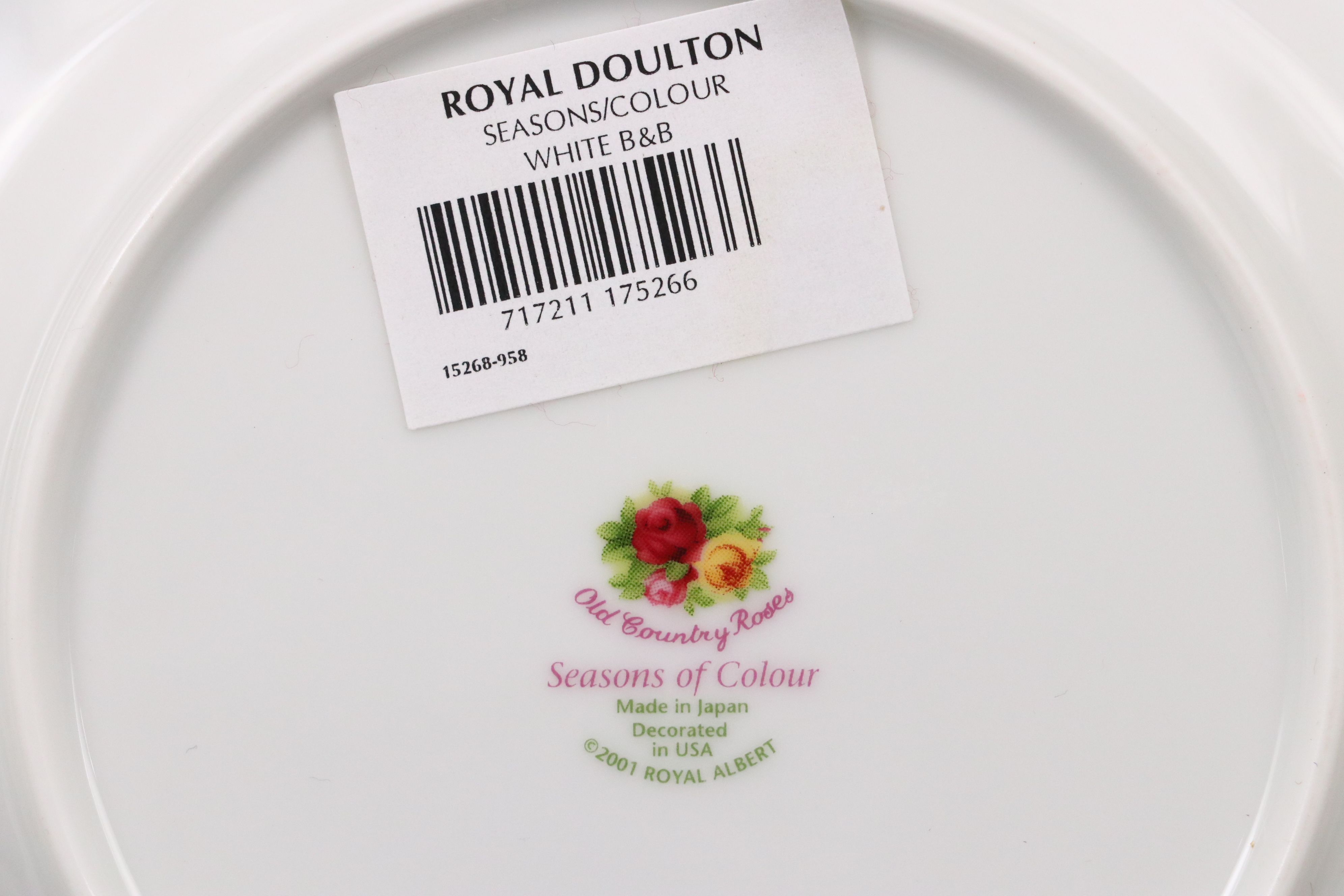 Royal Albert "Seasons of Colour White" Ceramic Dinnerware