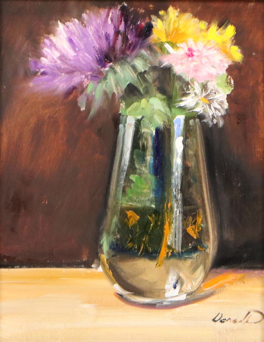 Natalia Demenko Floral Still Life Oil Painting