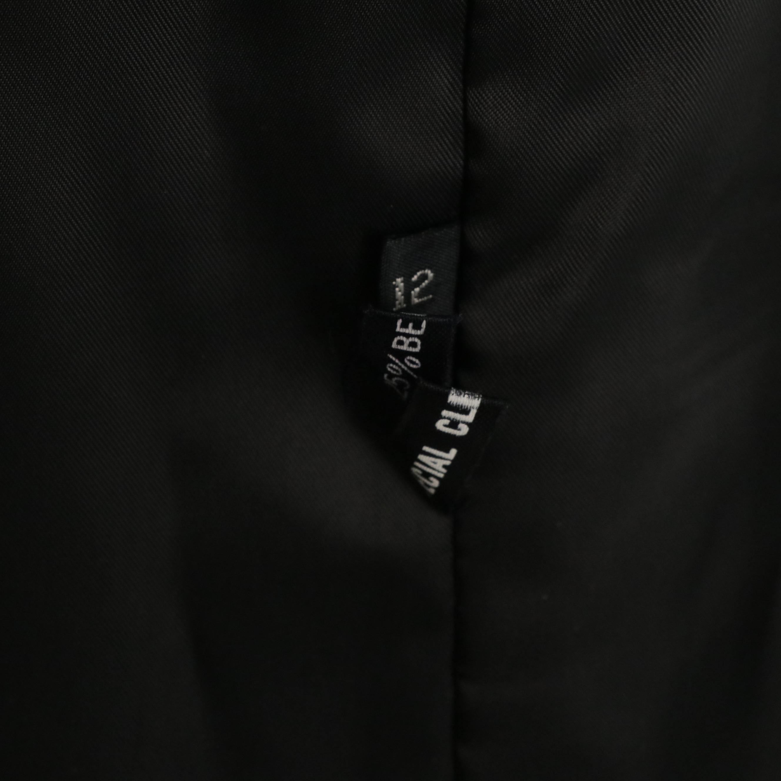 Mink Fur Silk Lined Long Coat