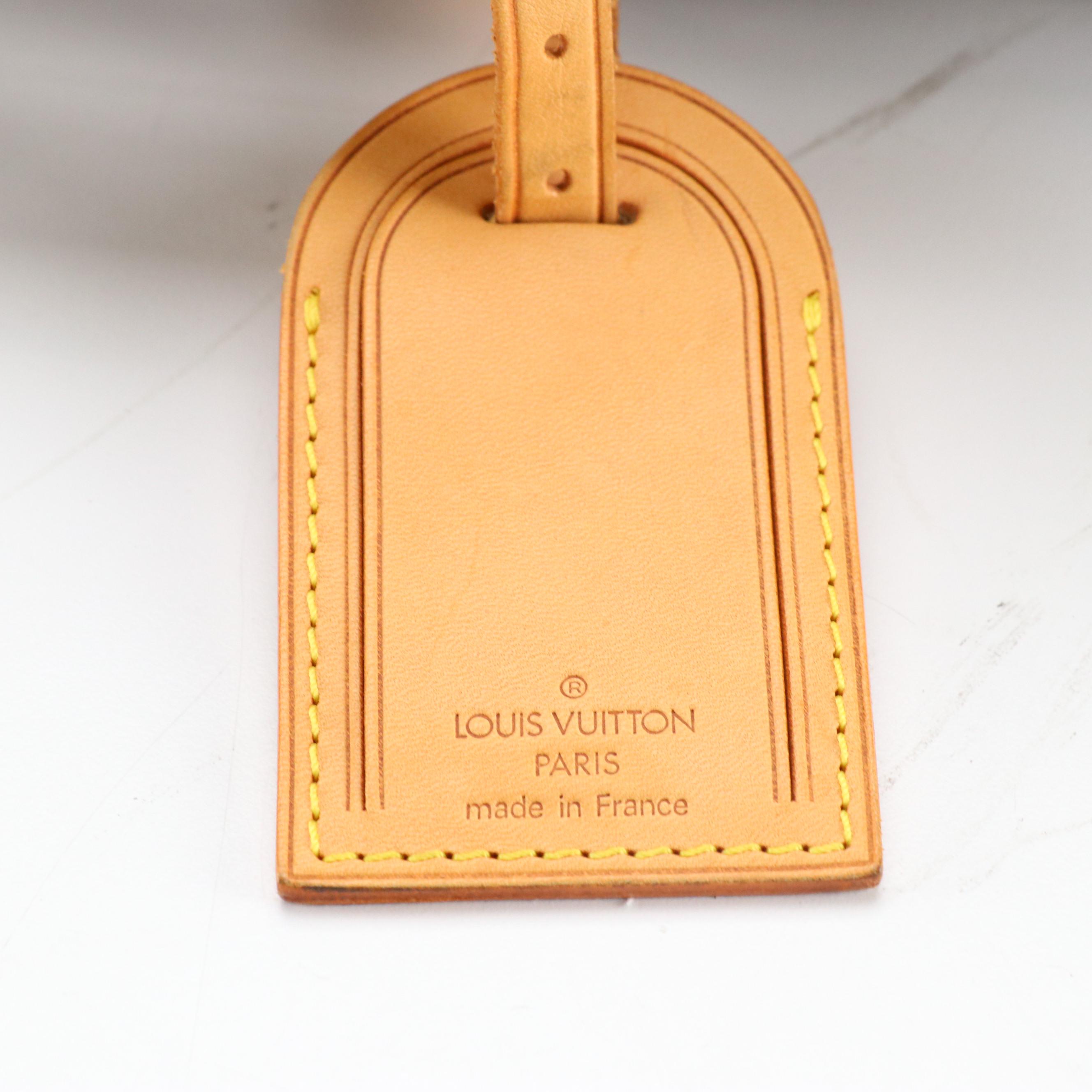 Louis Vuitton Satellite 70 Soft Suitcase in Monogram Canvas & Vachetta Leather