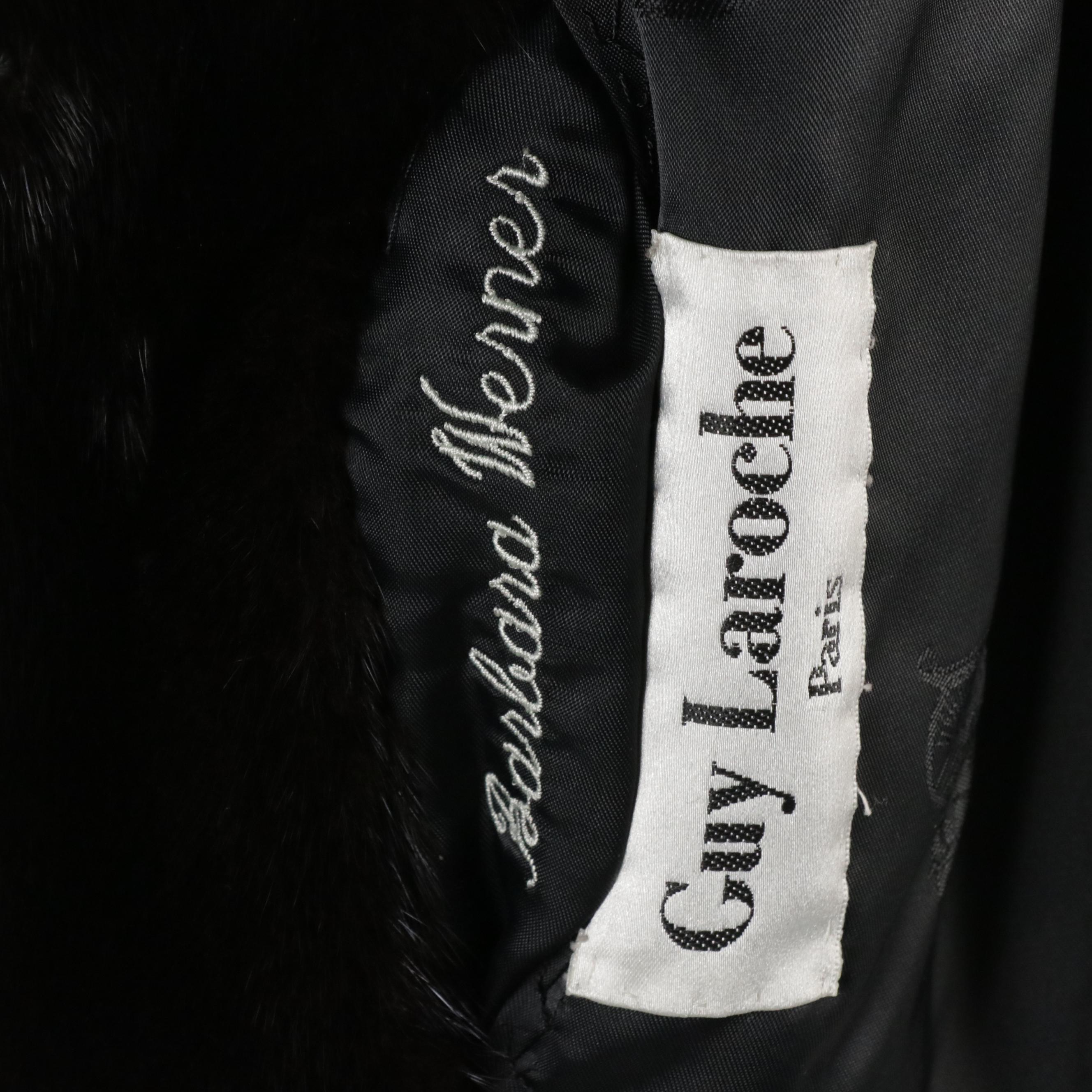 Full Length Mink Fur Coat by Traeger Furs for Guy Laroche