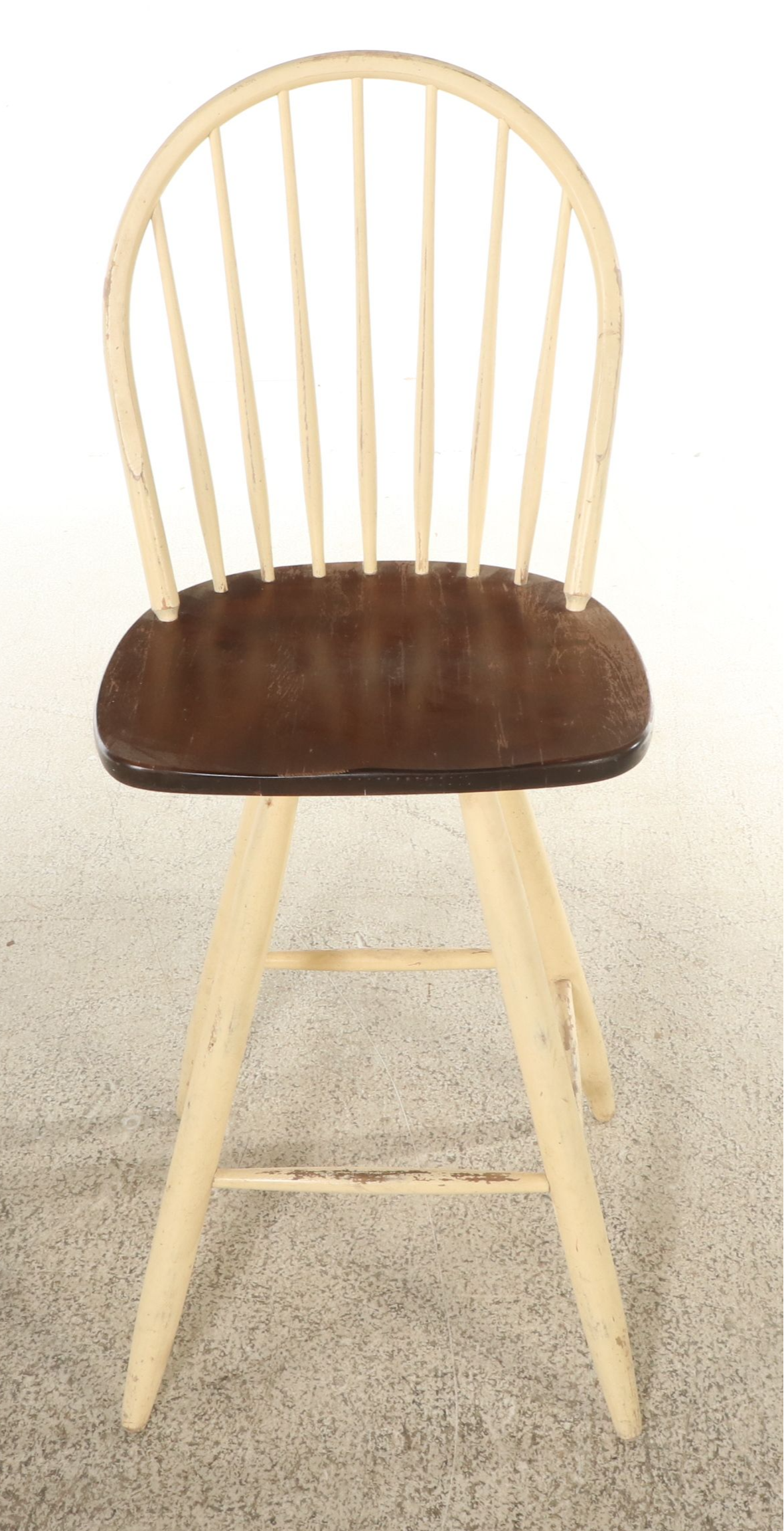 Three Windsor Bar Height Chairs with Table