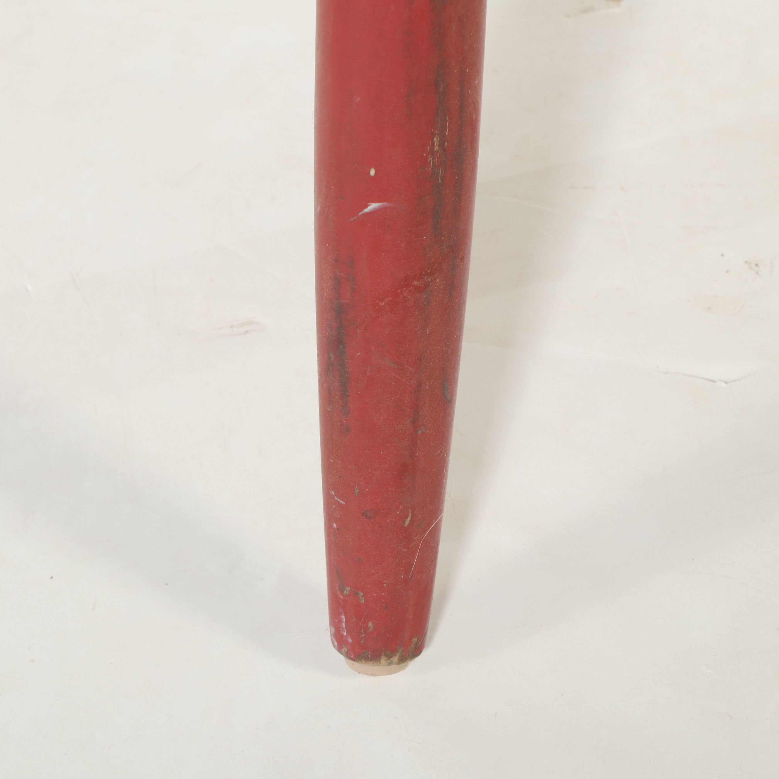 Three Windsor Bar Height Chairs with Table