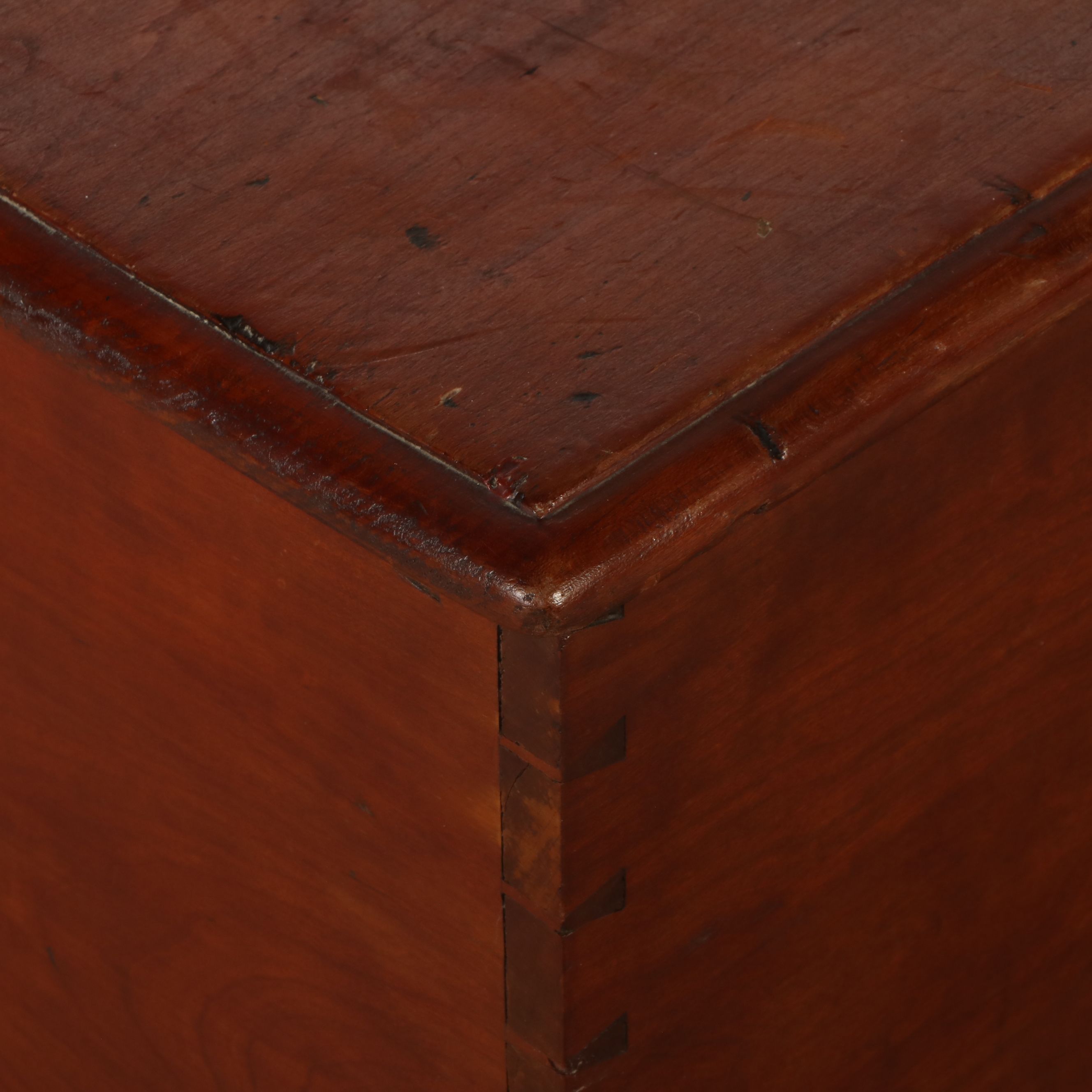 American Primitive Cherry Blanket Chest