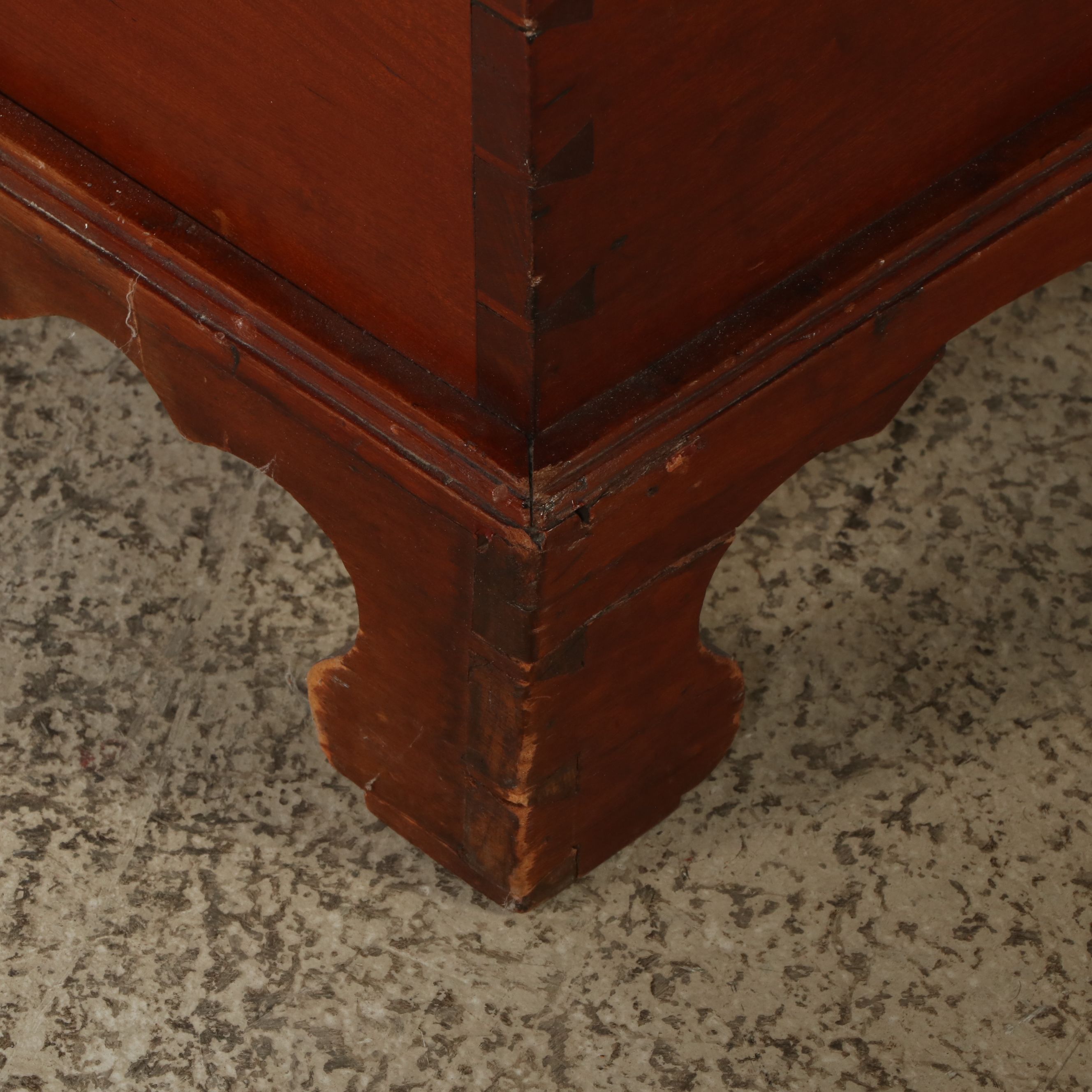 American Primitive Cherry Blanket Chest