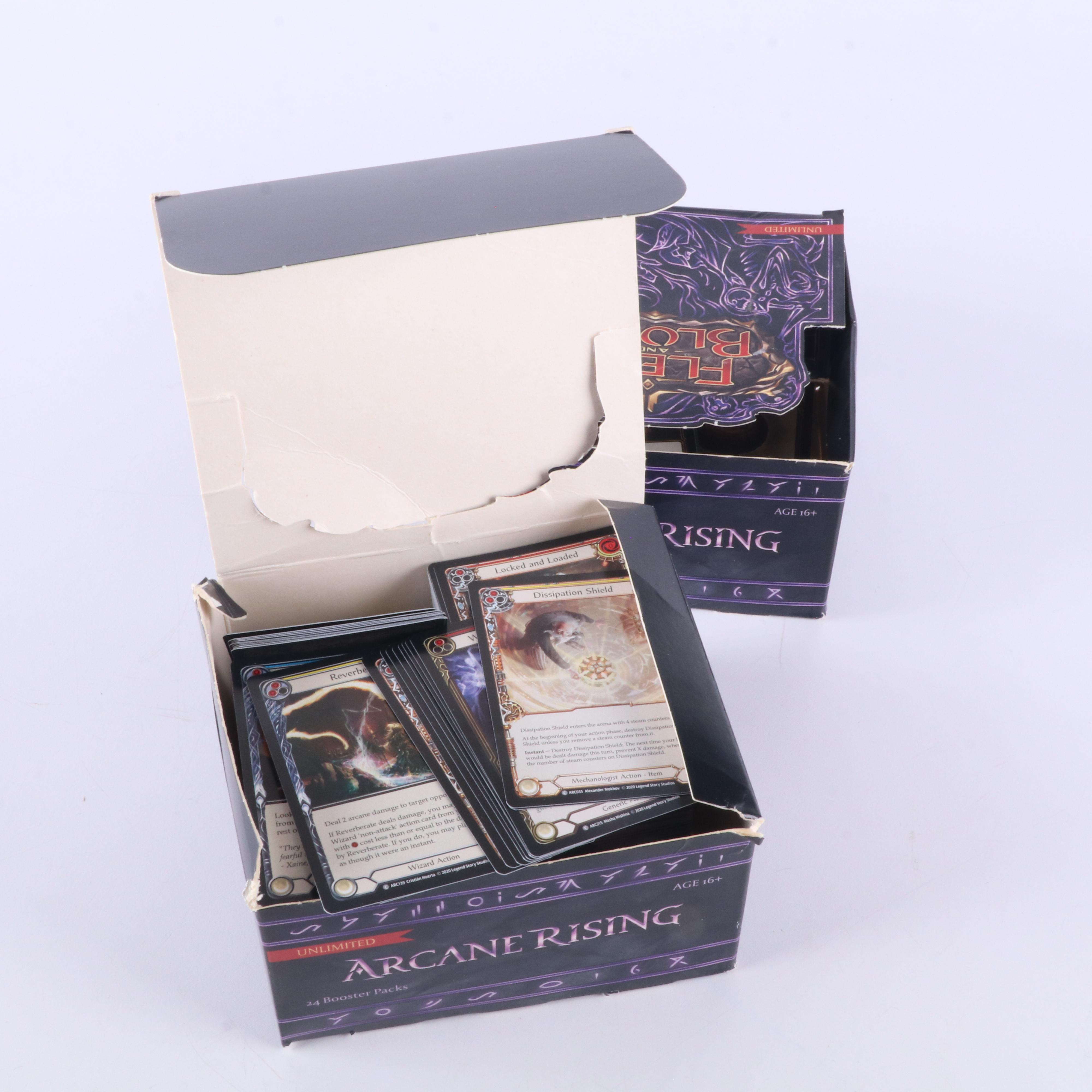 Large Collection of "Flesh and Blood" Trading Cards and MetaZoo Trading Cards